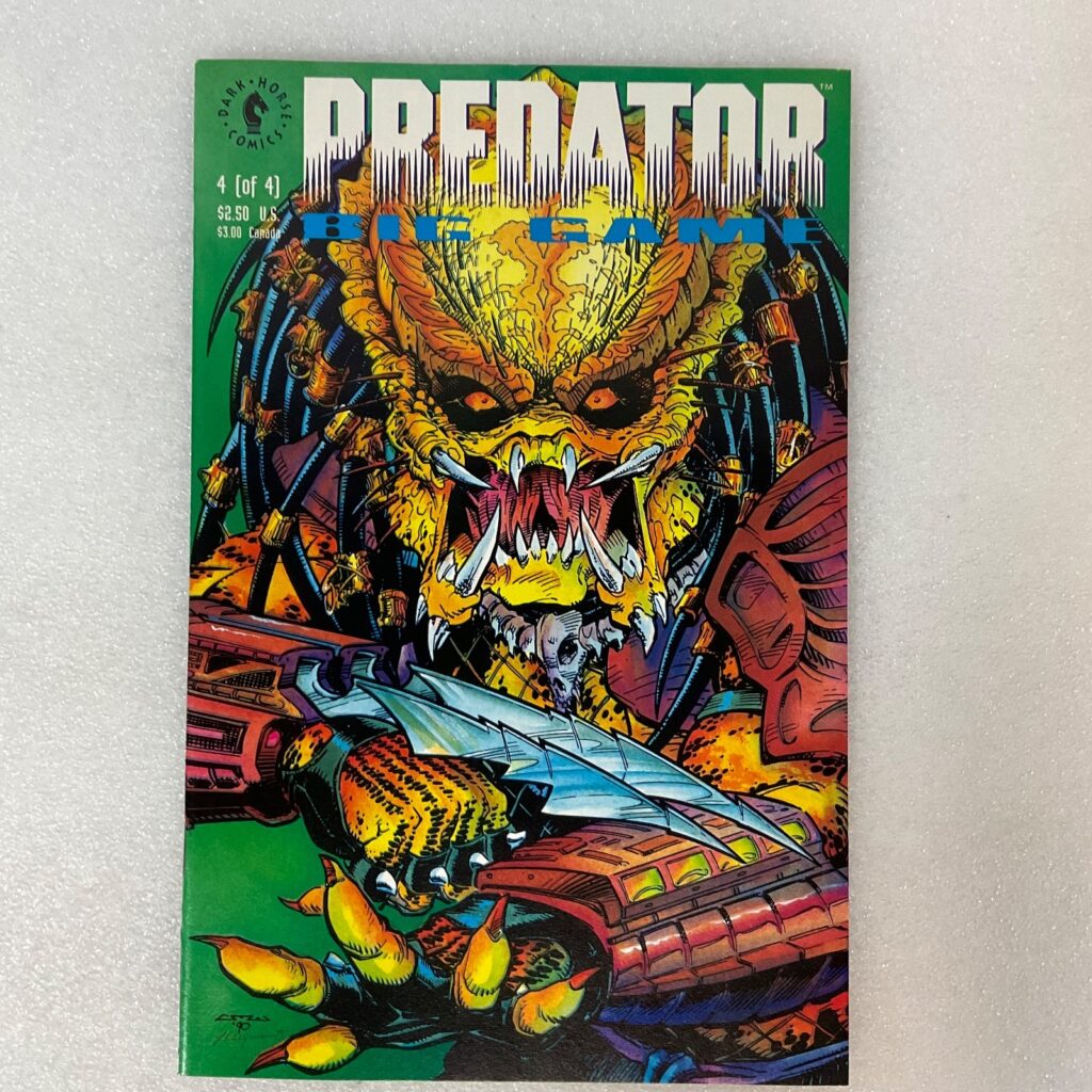 Predator Big Game Comic Book Dark Horse 1991 Jungle Hunt Issue - Image 1