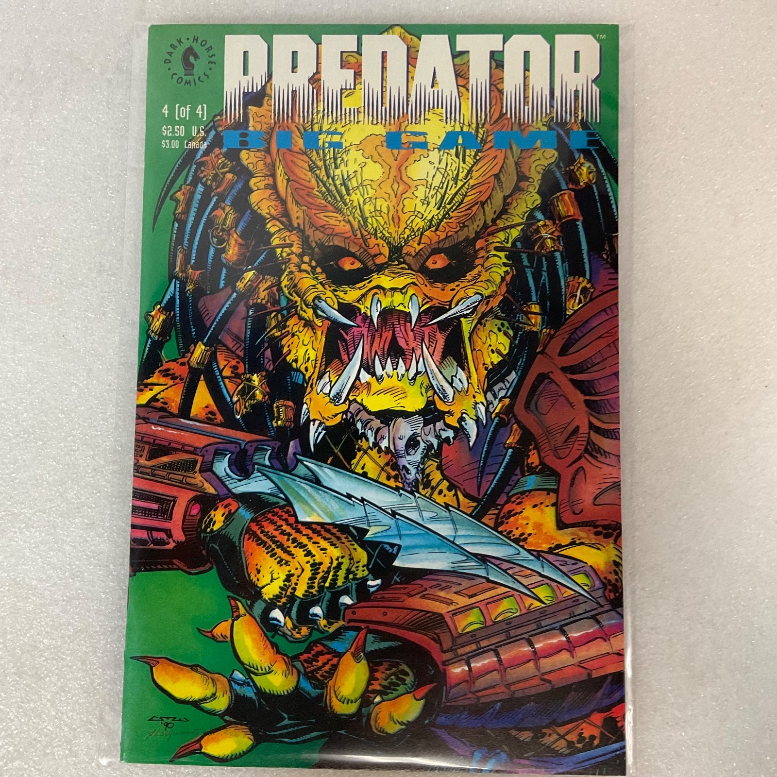 Predator Big Game Comic Book Dark Horse 1991 Jungle Hunt Issue - Image 14