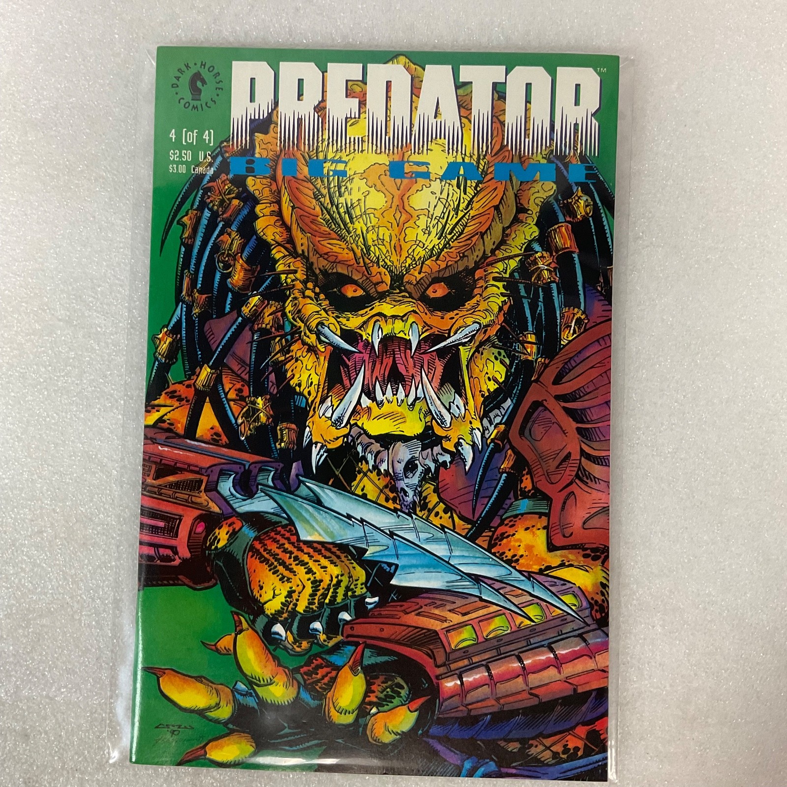 Predator Big Game Dark Horse Comic 1991 Vintage Sci-Fi Action Issue - Image 14