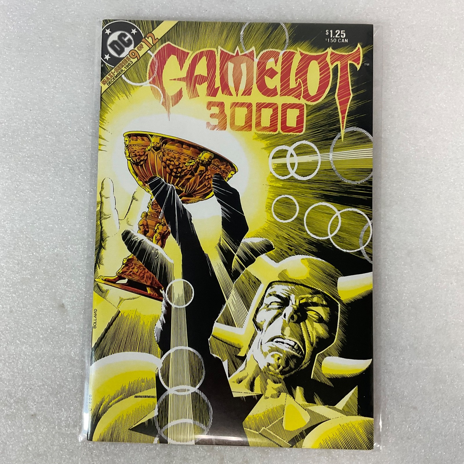 Camelot 3000 #9 DC Comics 1983 Maxi Series Classic Sci-Fi Fantasy Comic - Image 13