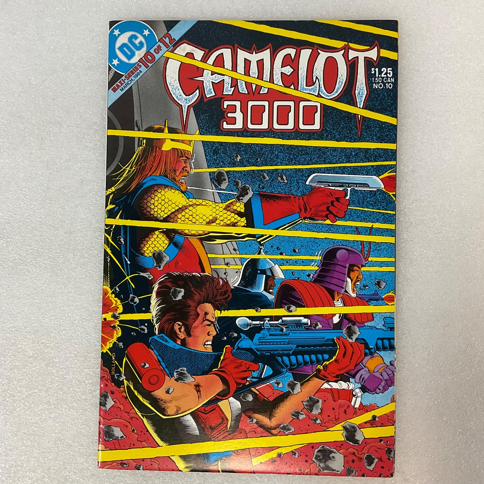Camelot 3000 #10 DC Comic 1984 Maxi Series Sci-Fi Fantasy - Image 1