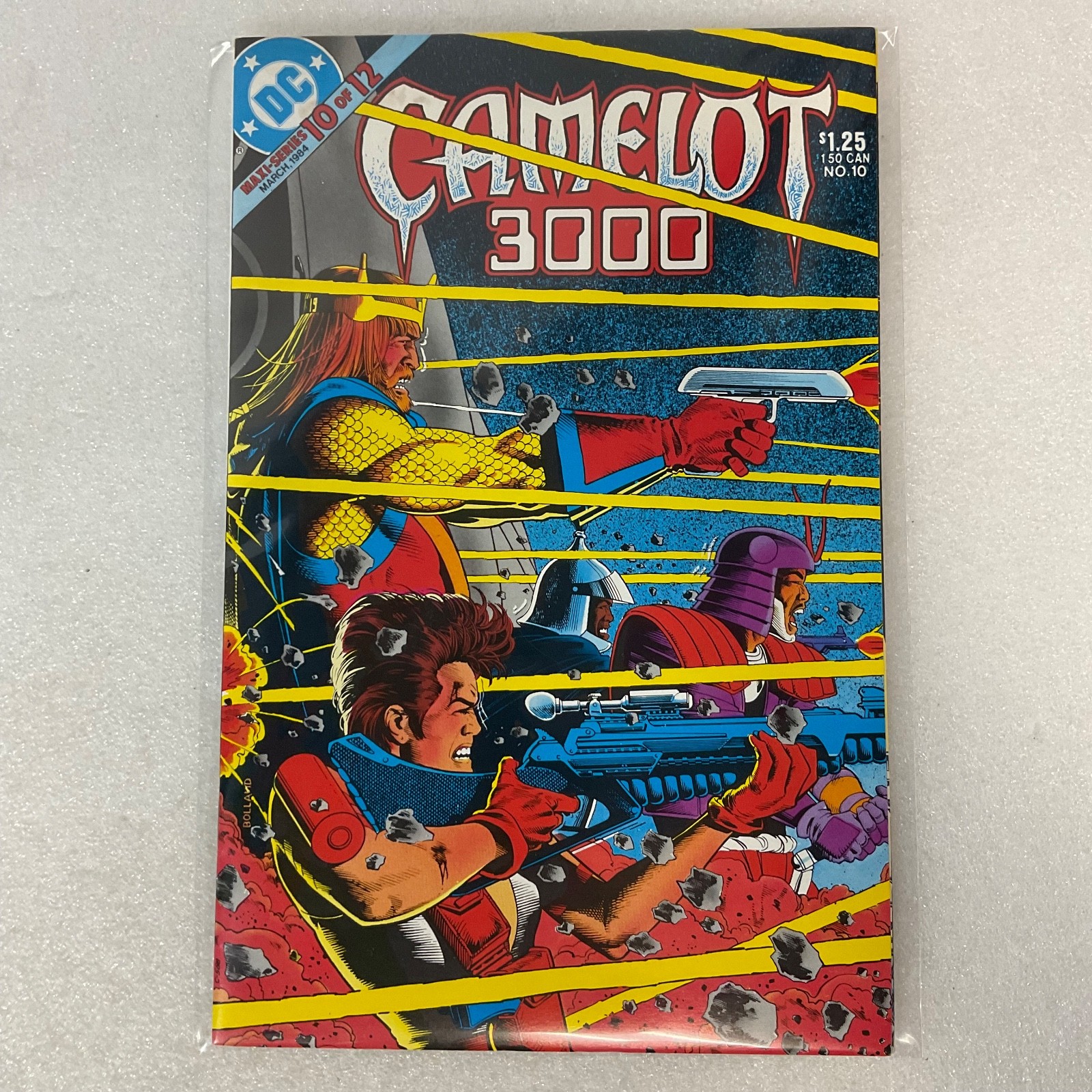 Camelot 3000 #10 DC Comic 1984 Maxi Series Sci-Fi Fantasy - Image 21
