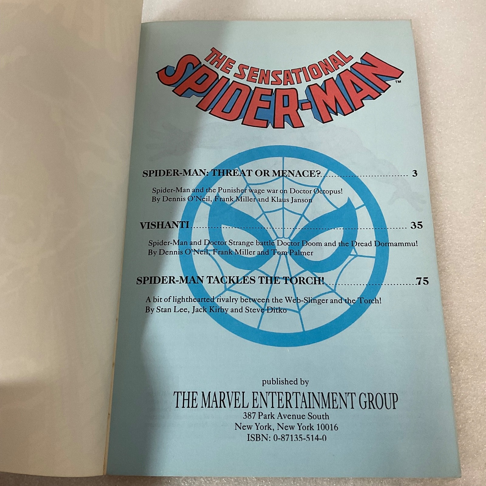 1988 The Sensational Spider-Man Comic Book Marvel TPB Punisher Dr Strange - Image 7