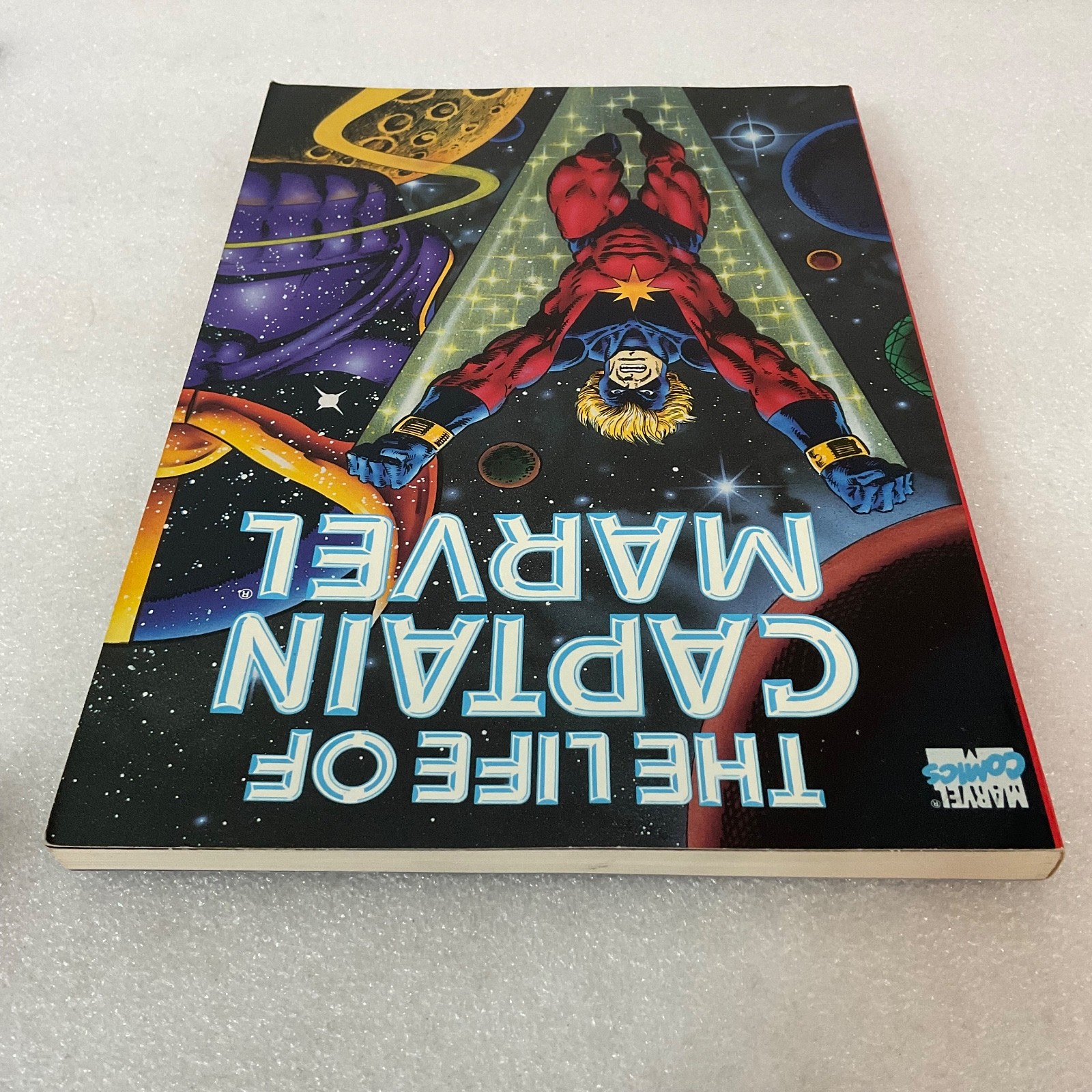 The Life of Captain Marvel TPB 1990 Jim Starlin First Printing Marvel Comics - Image 6