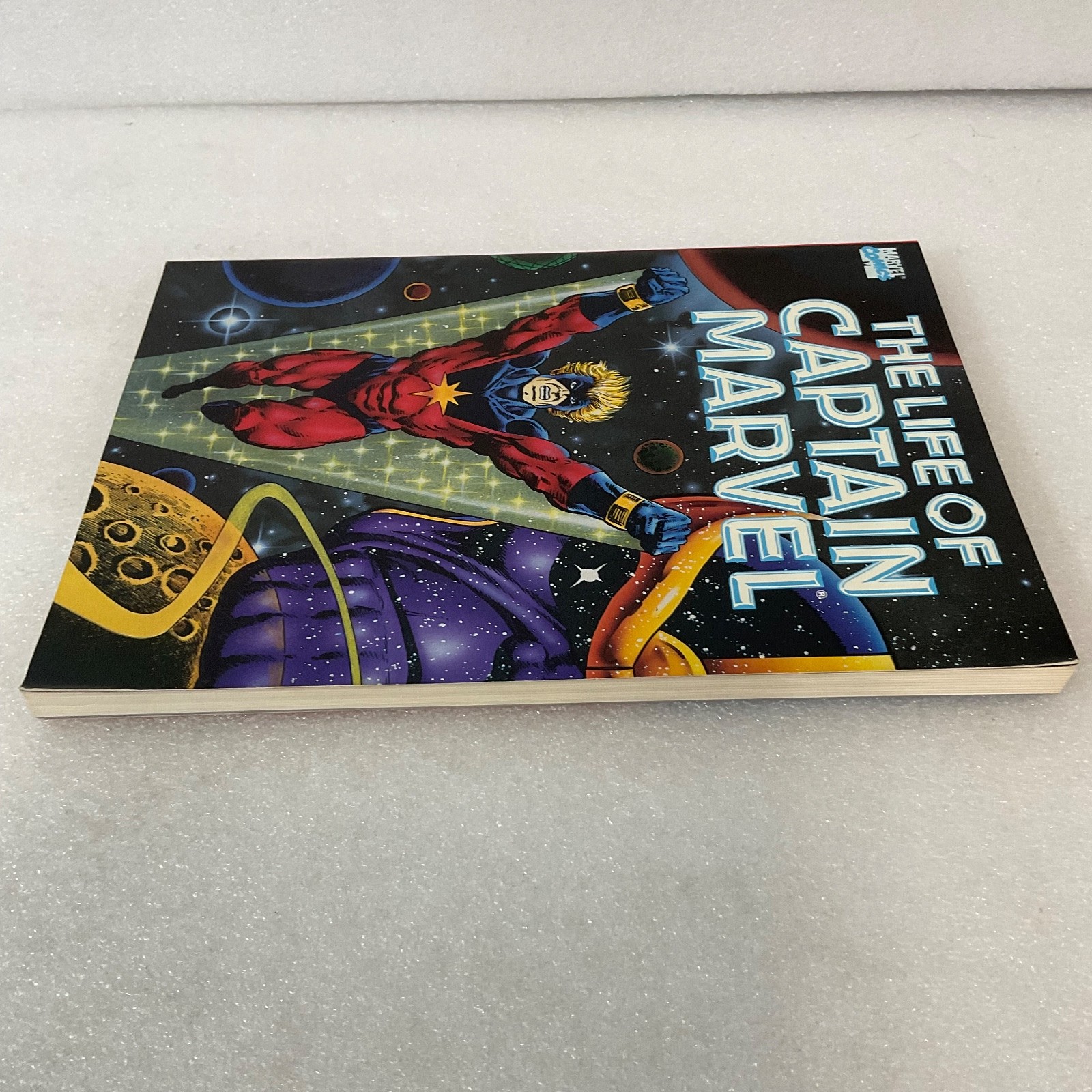 The Life of Captain Marvel TPB 1990 Jim Starlin First Printing Marvel Comics - Image 5