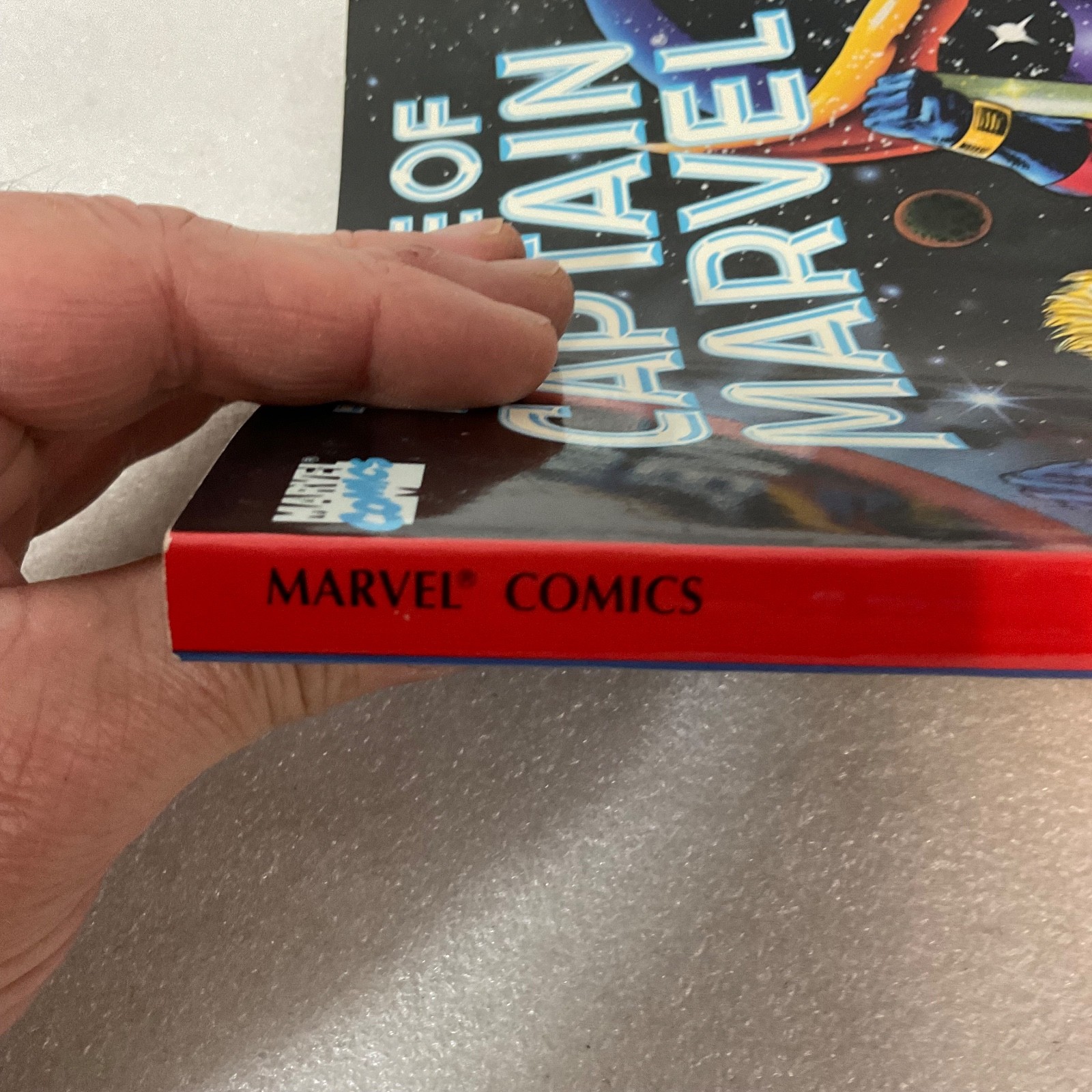 The Life of Captain Marvel TPB 1990 Jim Starlin First Printing Marvel Comics - Image 8