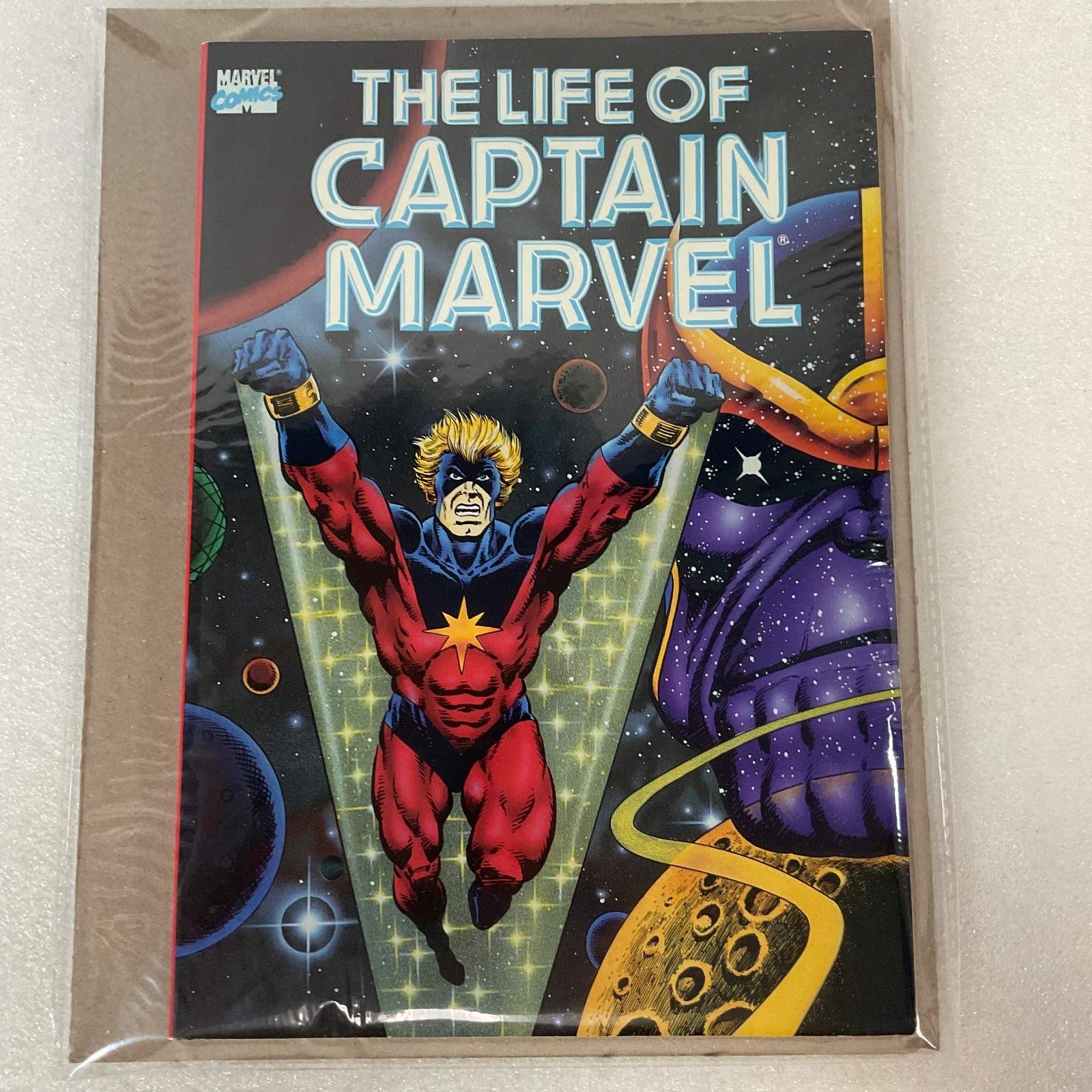 The Life of Captain Marvel TPB 1990 Jim Starlin First Printing Marvel Comics - Image 12