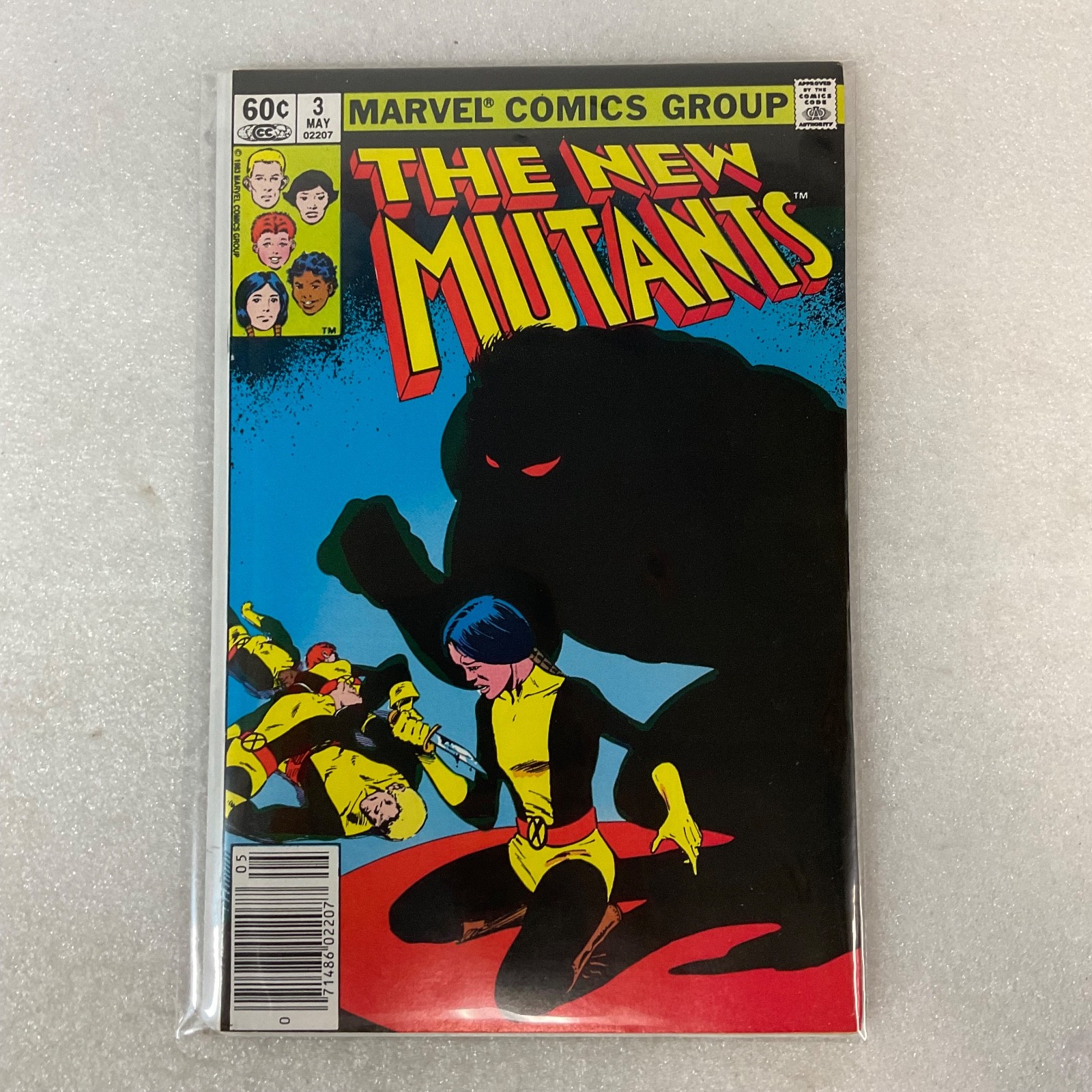 The New Mutants #3 Marvel Comic Book 1983 Key Issue 10.25in Bronze Age - Image 13