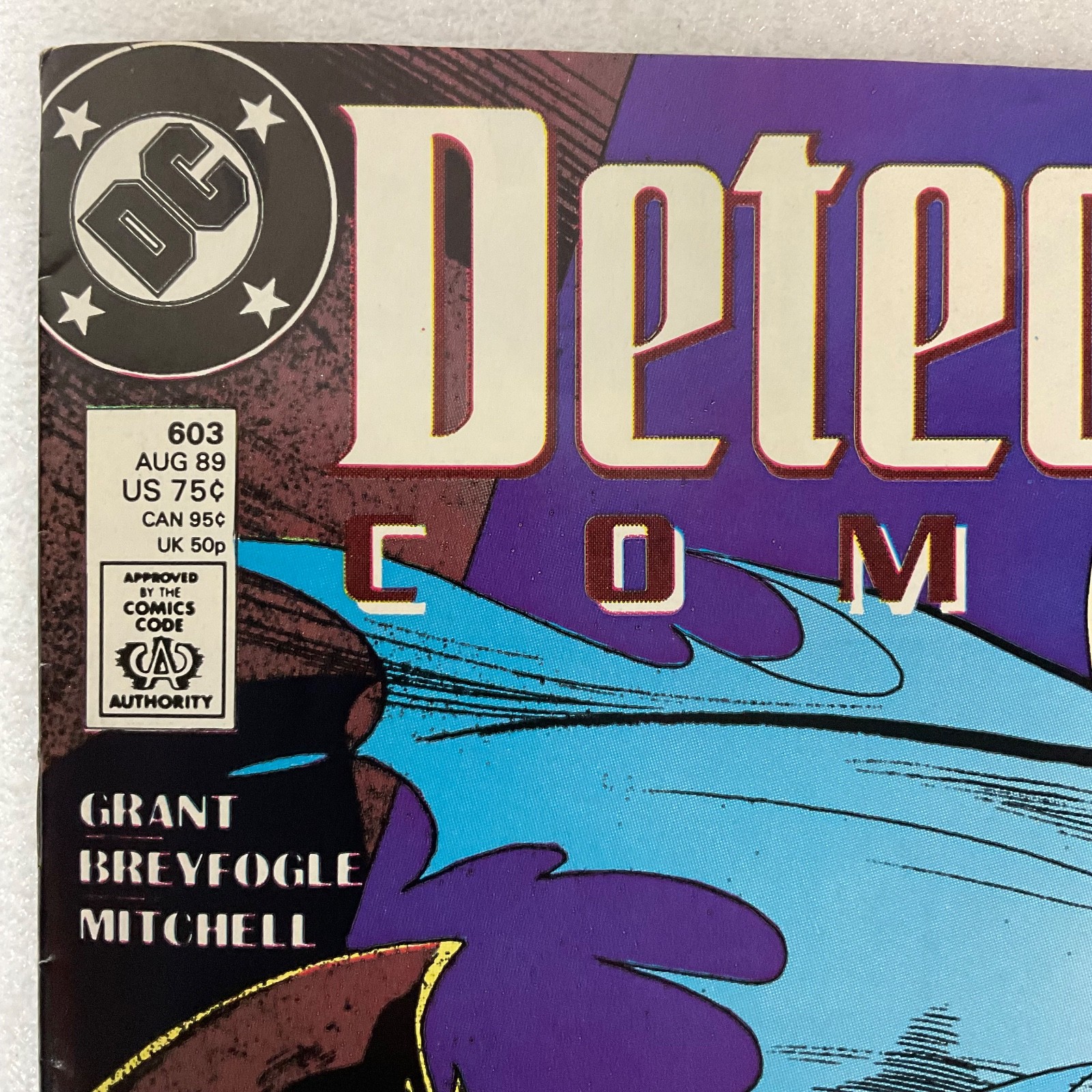 Detective Comics #603 Batman DC 1989 Issue August Grant Breyfogle Mitchell - Image 5
