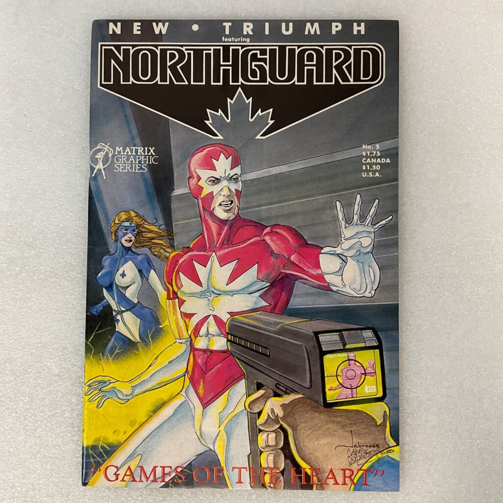 New Triumph Northguard #5 Games of the Heart 1986 Matrix Graphic Series - Image 1