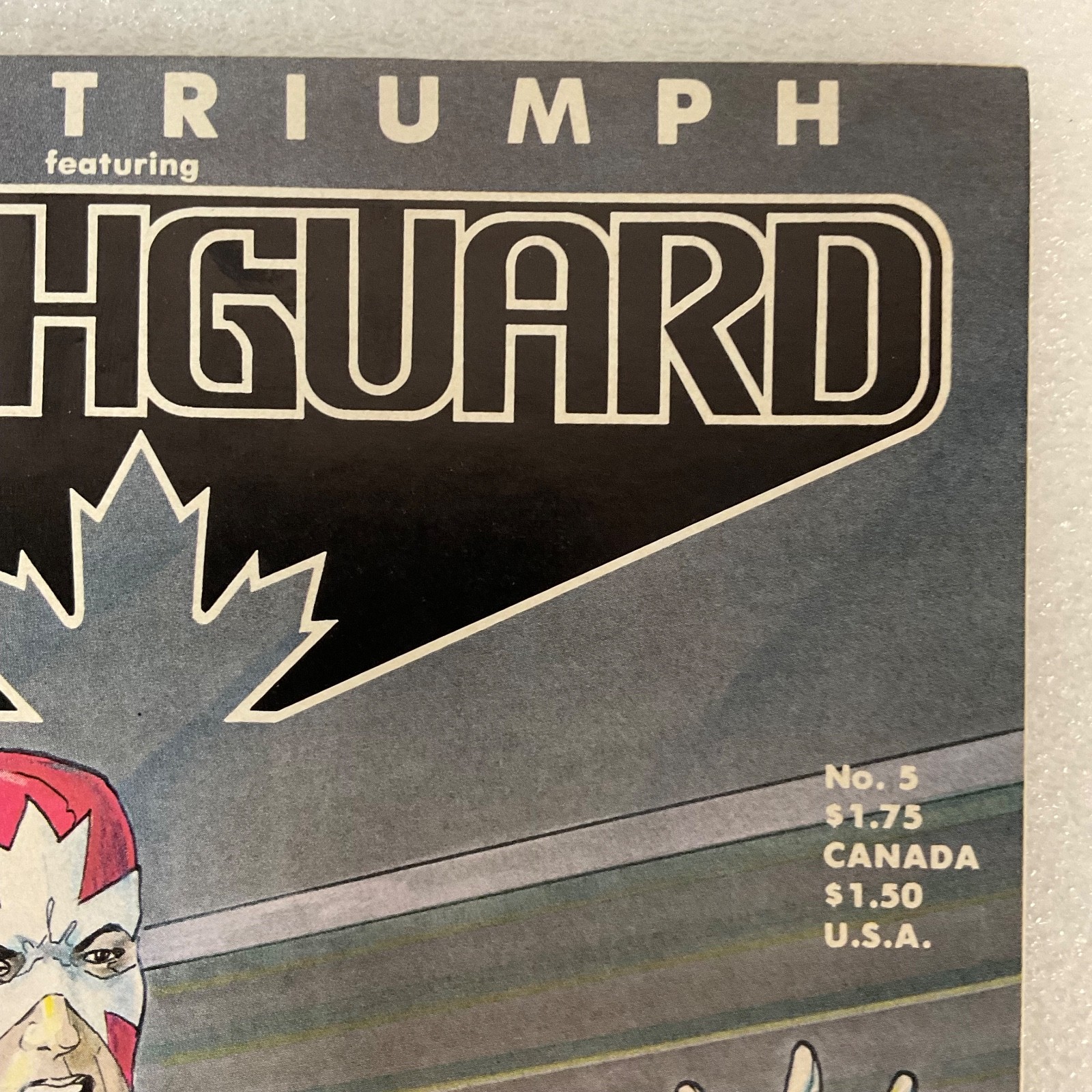 New Triumph Northguard #5 Games of the Heart 1986 Matrix Graphic Series - Image 7