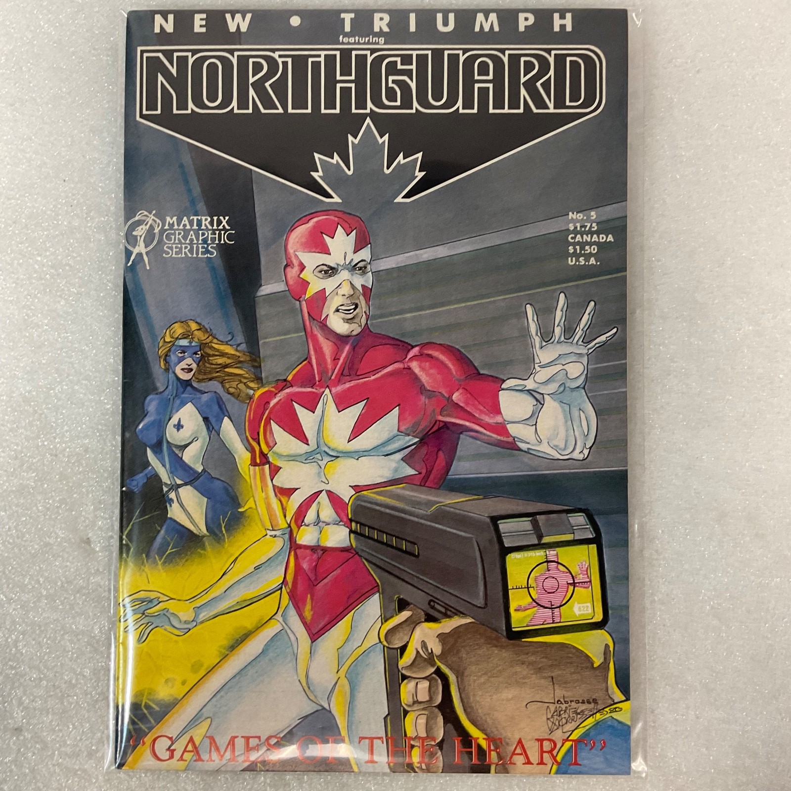 New Triumph Northguard #5 Games of the Heart 1986 Matrix Graphic Series - Image 14