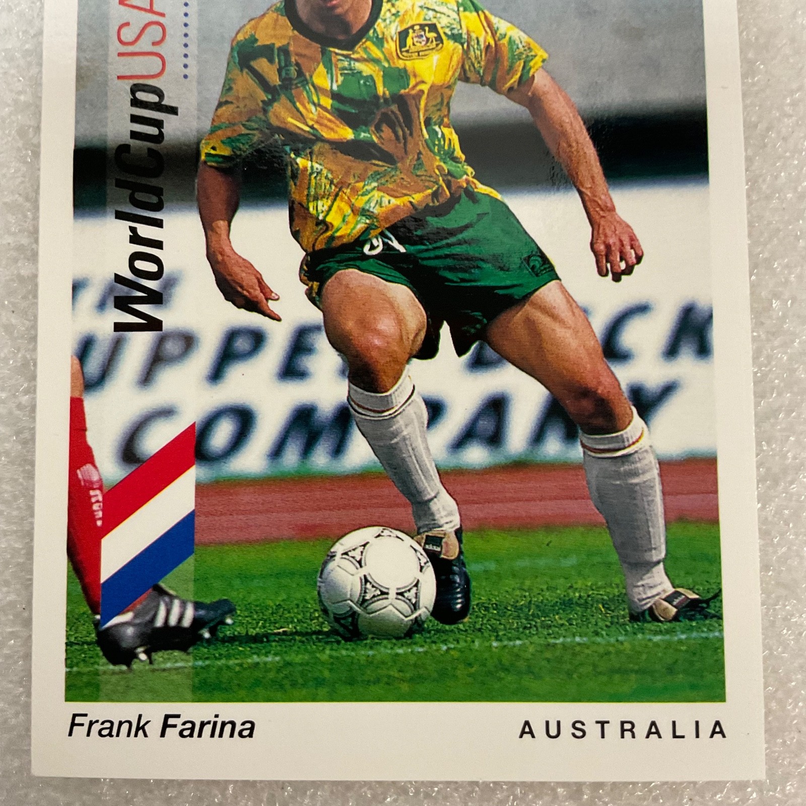 Frank Farina Upper Deck #151 World Cup USA 94 Soccer Card Australia - Image 7