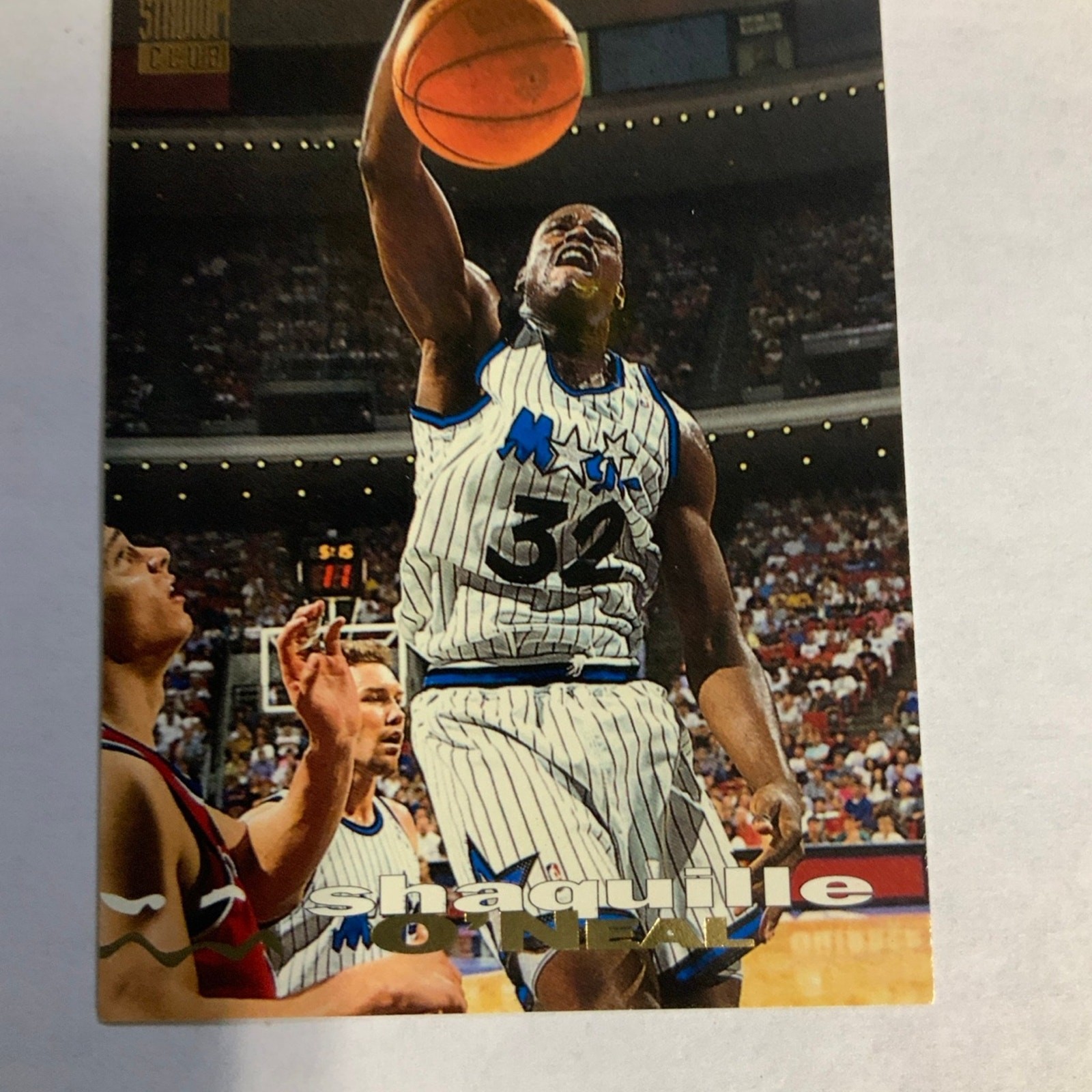 1994 TOPPS Stadium League Shaquille O’Neal Basketball Trading Card #100 - Image 4