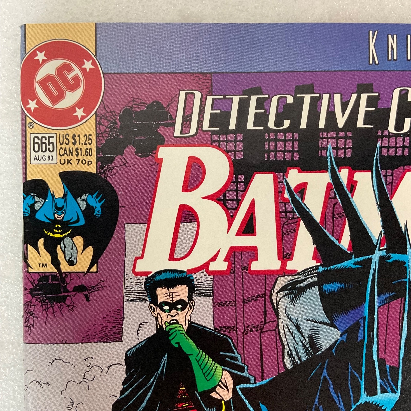 Detective Comics Batman #665 Aug 93 Knightfall Issue DC Comic Book - Image 5
