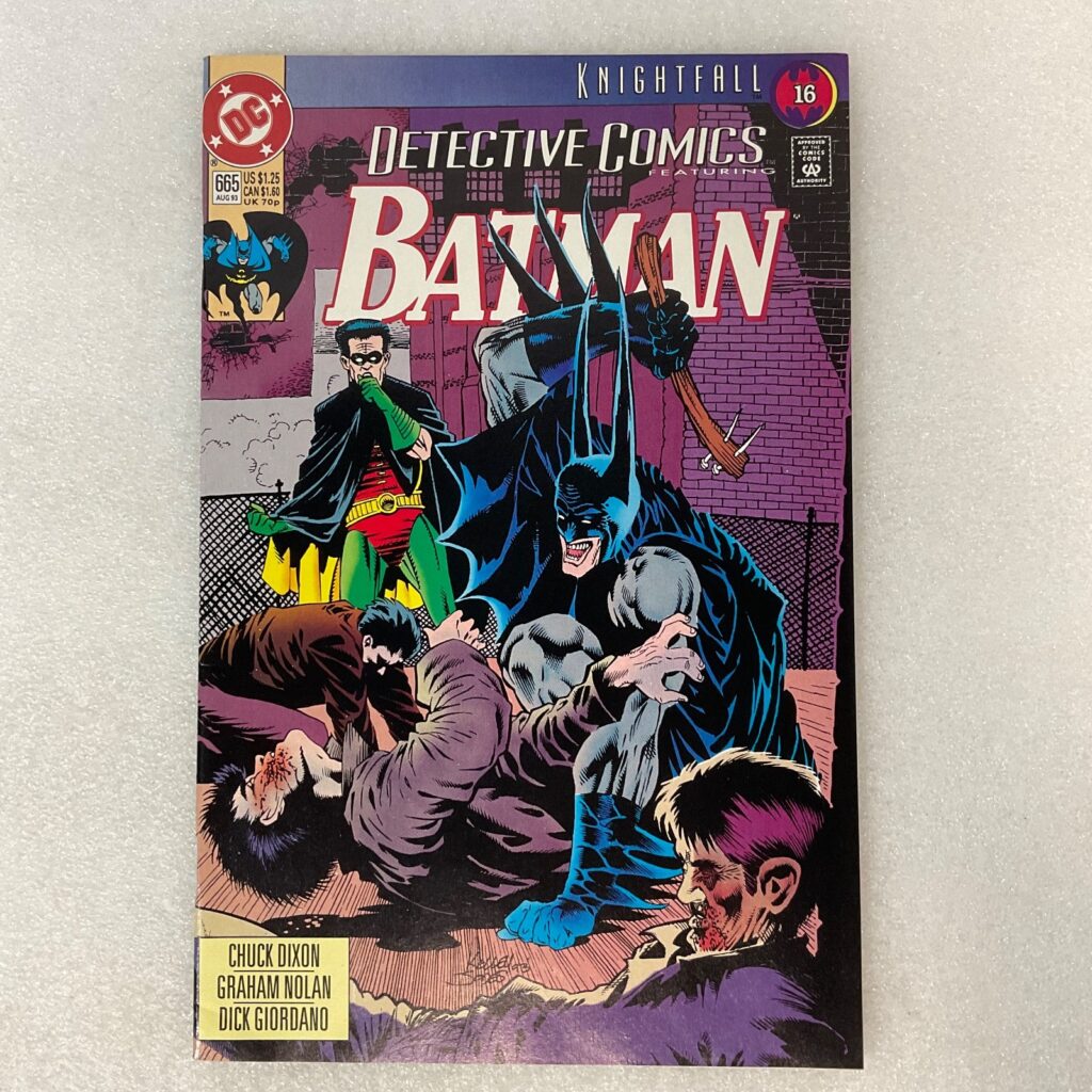 Detective Comics Batman #665 Aug 93 Knightfall Issue DC Comic Book - Image 1