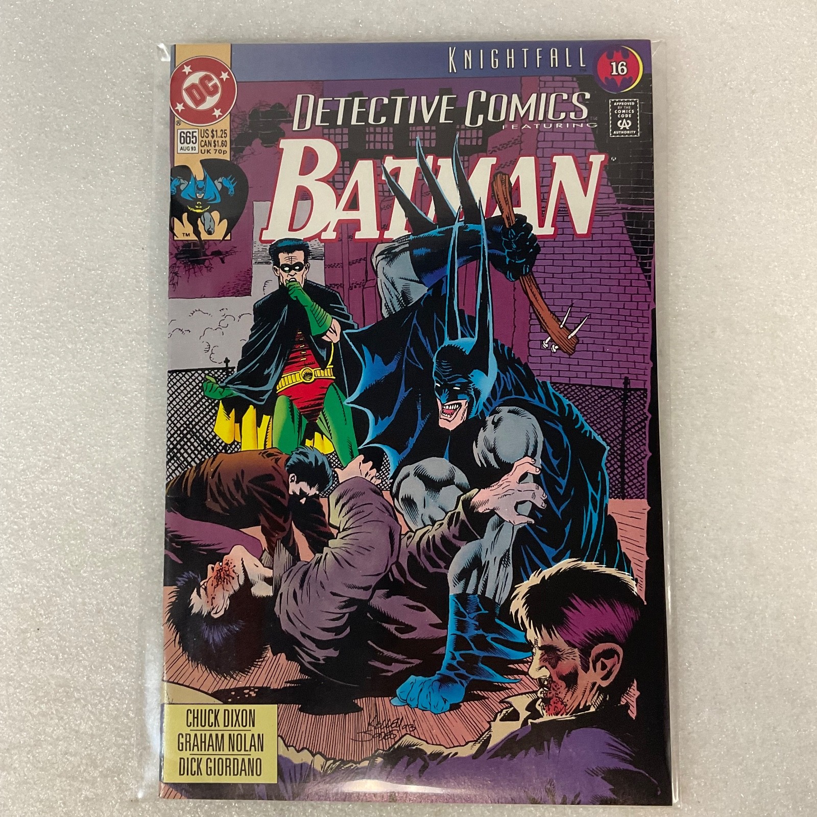 Detective Comics Batman #665 Aug 93 Knightfall Issue DC Comic Book - Image 13