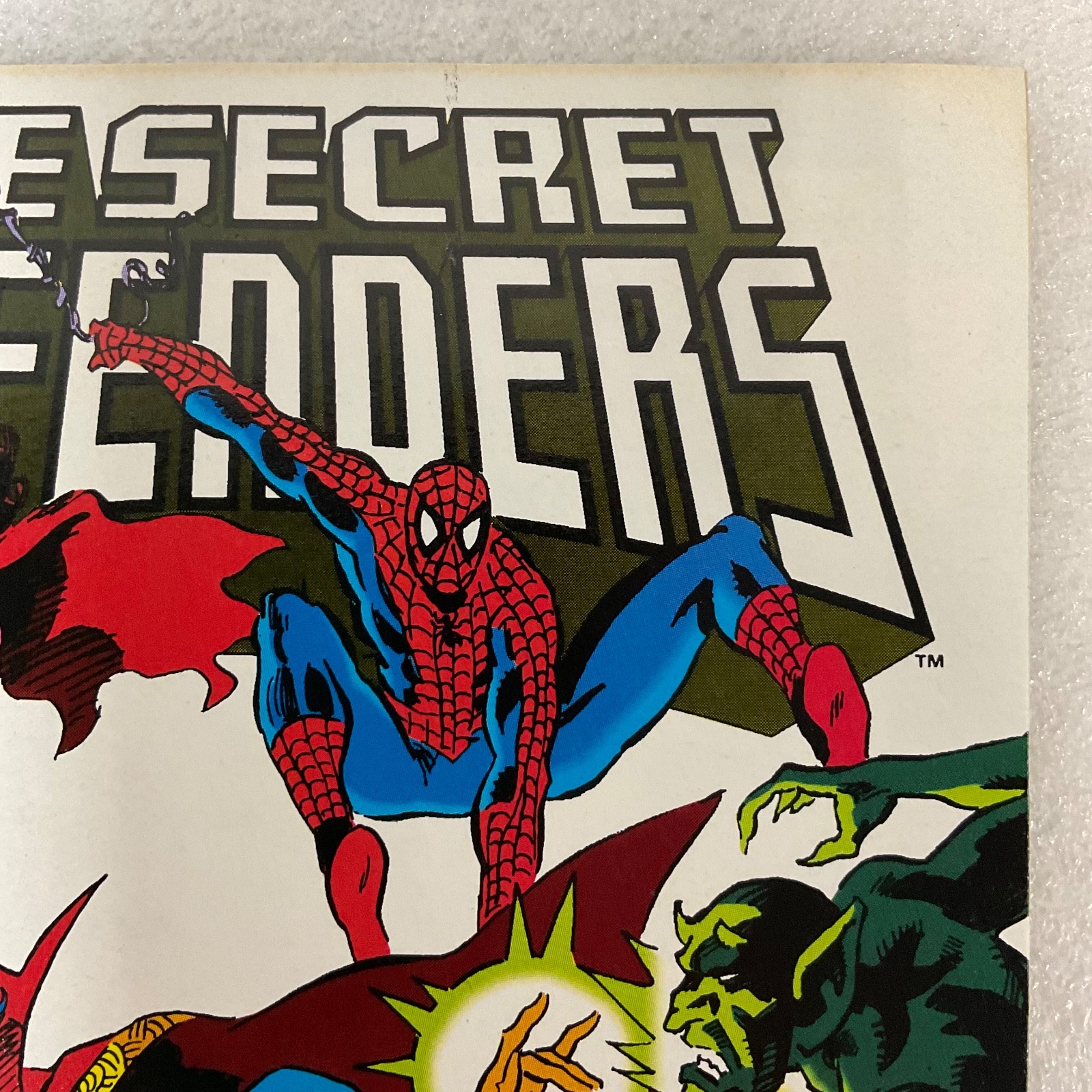 The Secret Defenders #8 Marvel Comic 1993 Doctor Strange Spidey Cap - Image 6