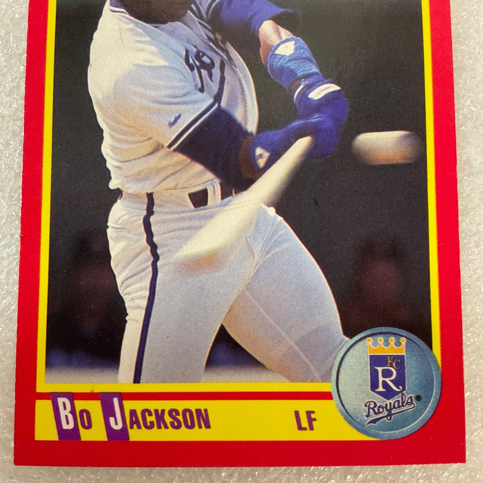 1990 SCORE Baseball Trading Card Bo Jackson #280 - Image 7
