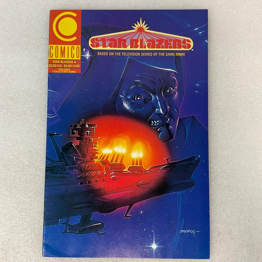 Star Blazers #4 Comico 1989 Five-Issue Series Sci-Fi Comic Book - Image 1