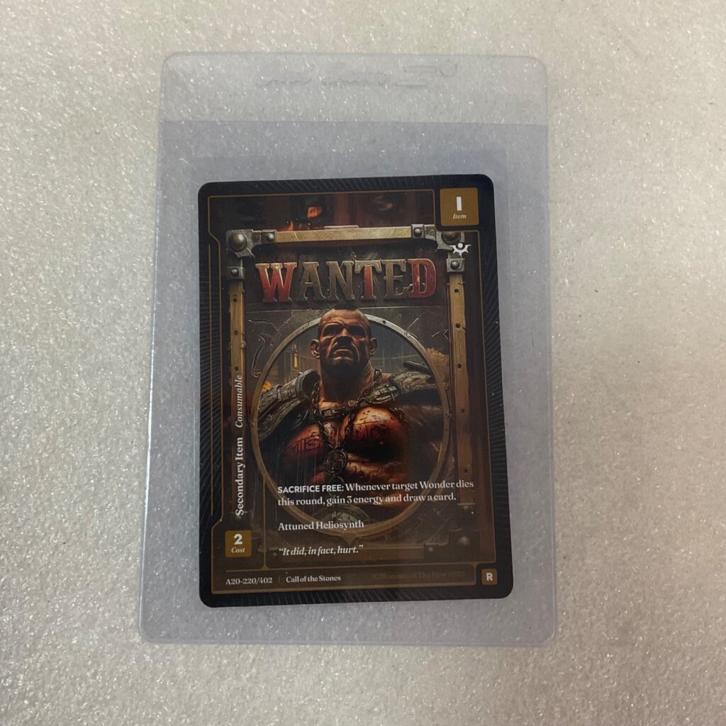 2025 Wonders of the First Wanted A20-220/402 Call of the Stones - Image 1