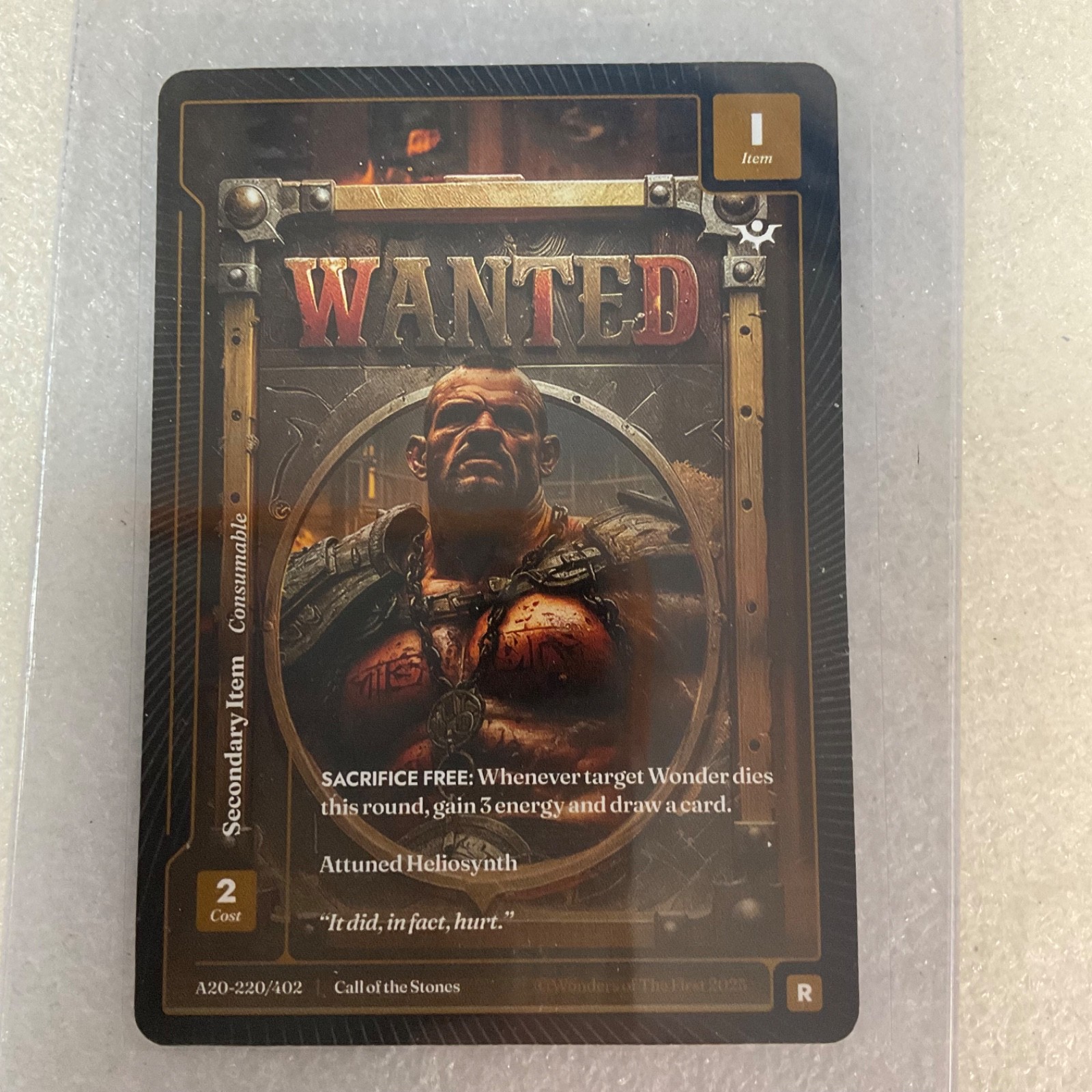 2025 Wonders of the First Wanted A20-220/402 Call of the Stones - Image 16