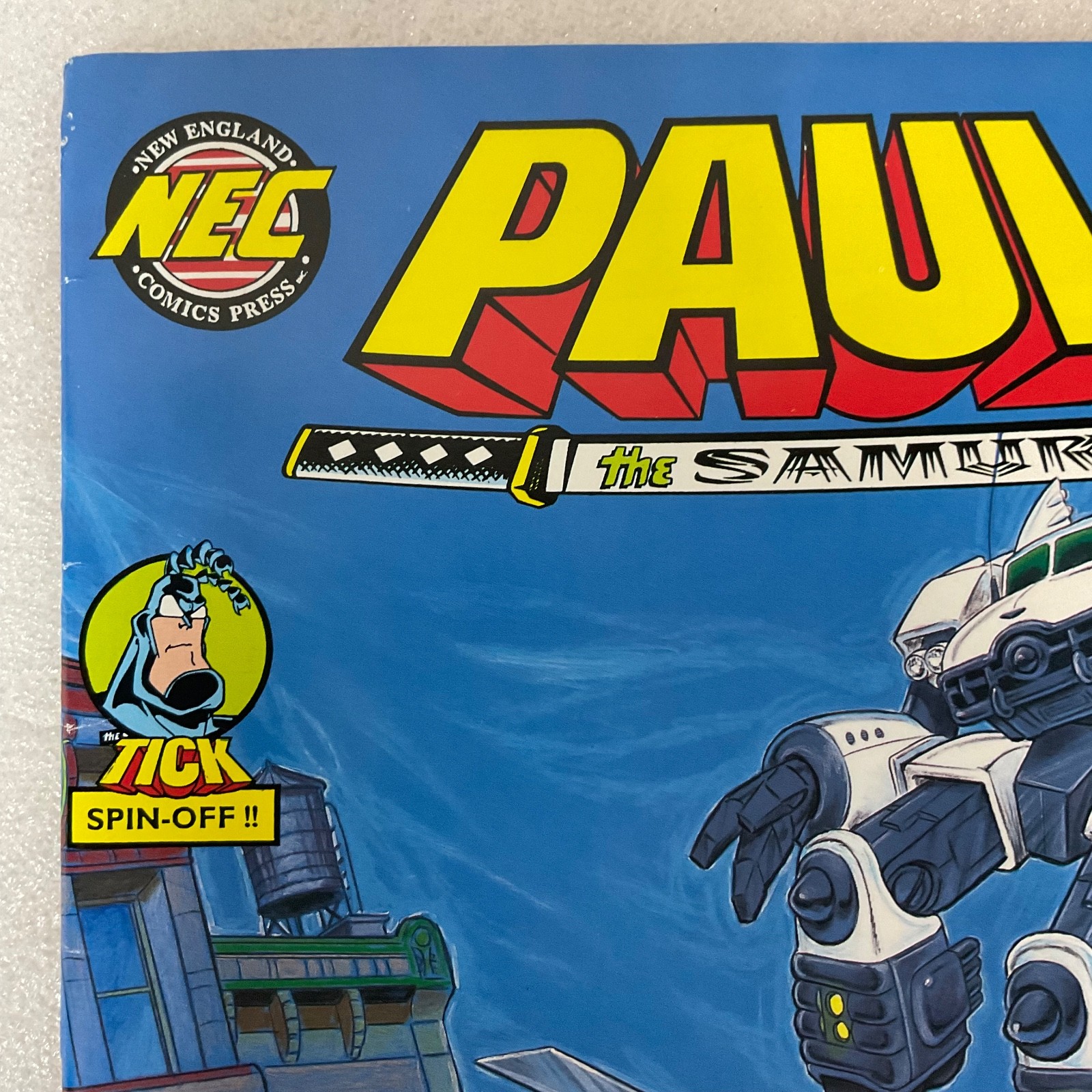 Paul the Samurai #2 Comic Book 1992 NEC Tick Spin-Off - Image 6