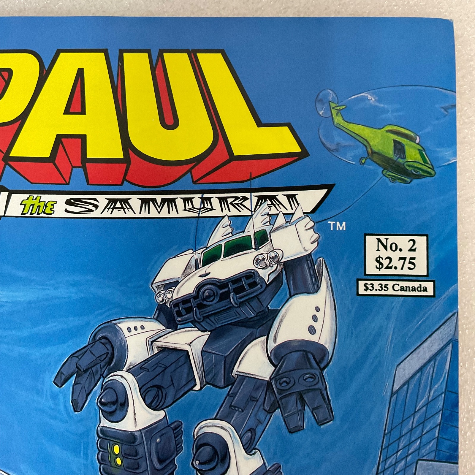 Paul the Samurai #2 Comic Book 1992 NEC Tick Spin-Off - Image 7