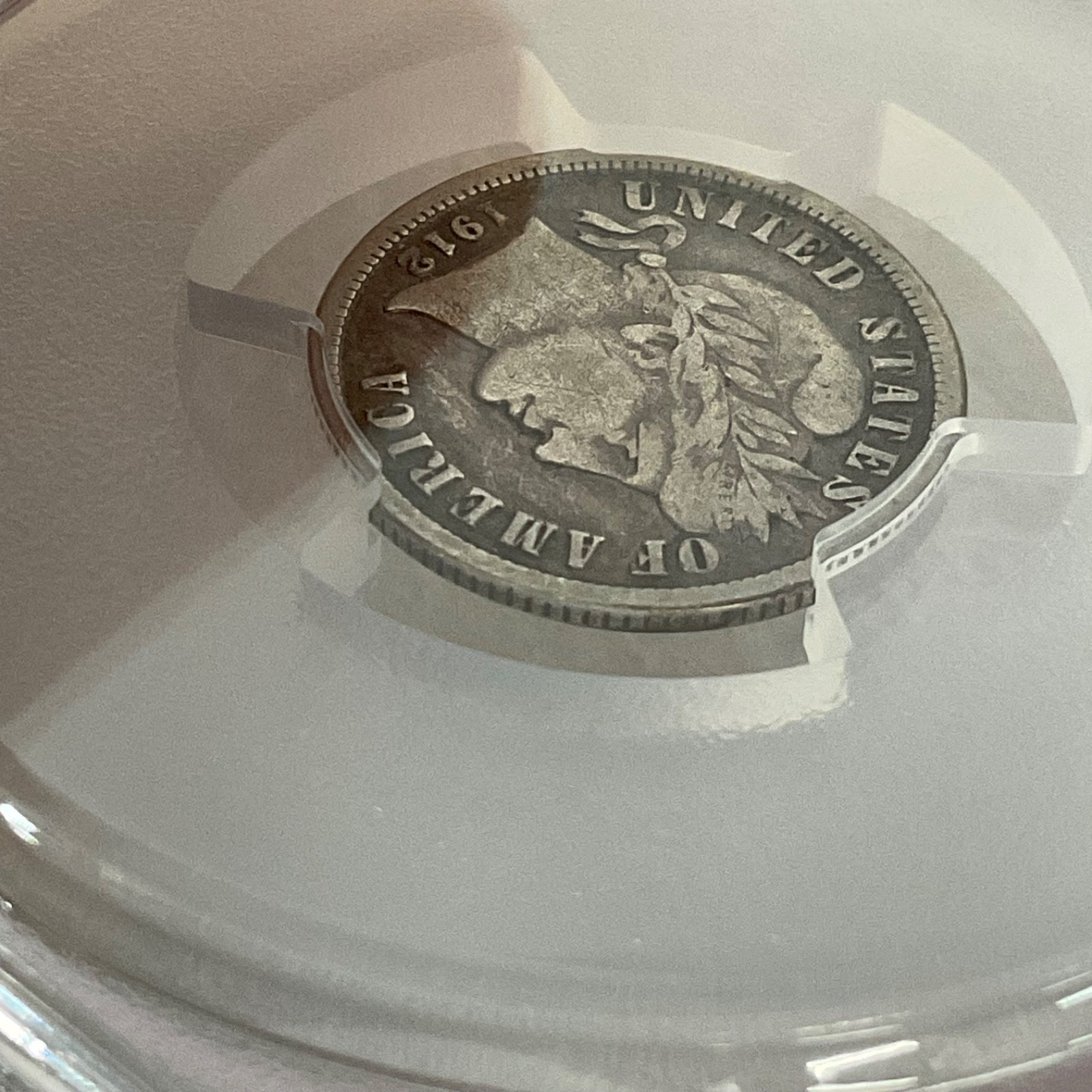 1912 10C United States Barber Dime PCGS VF20 Cert#53505443 - Image 12