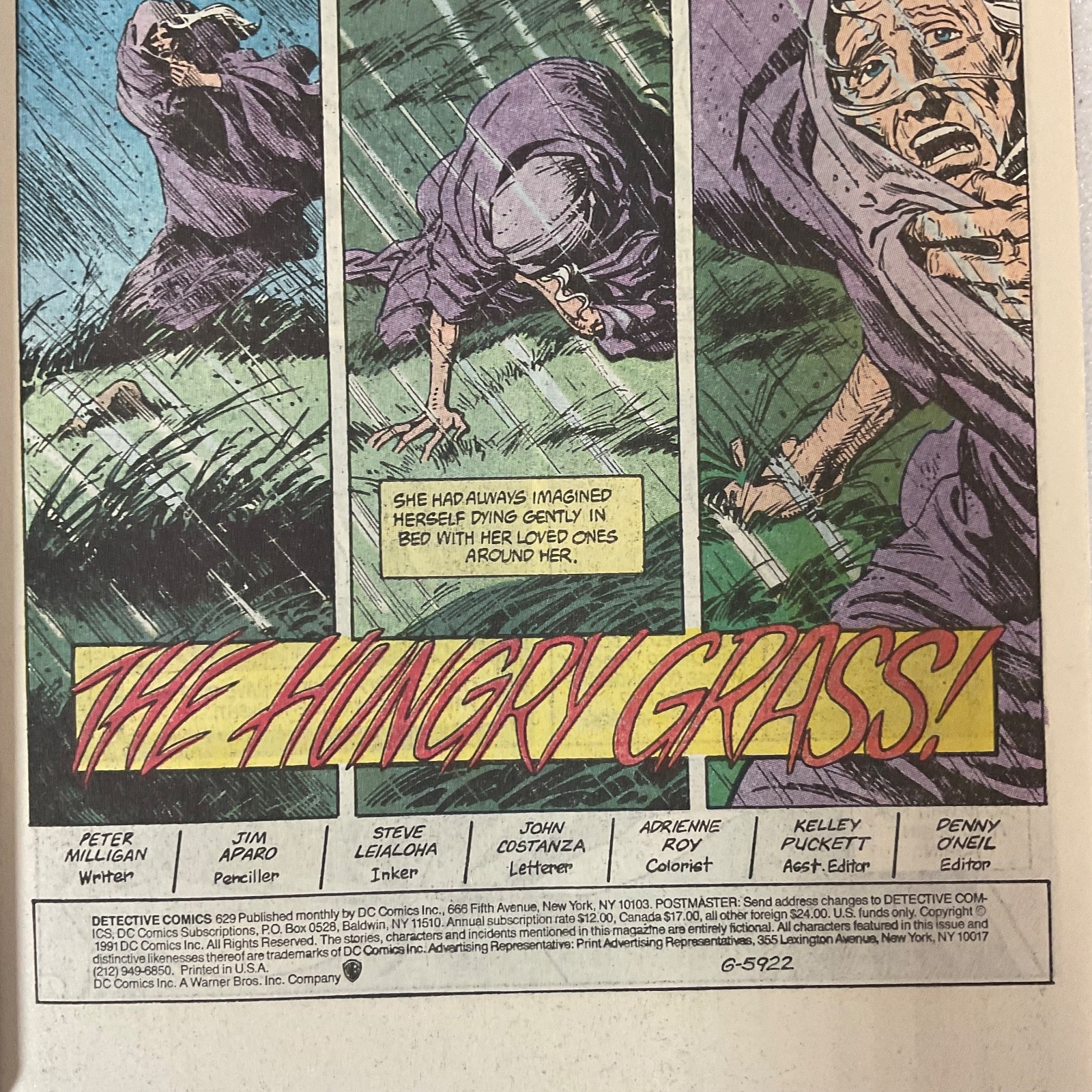 Detective Comics #629 Batman DC Comic May 1991 Classic Issue - Image 4