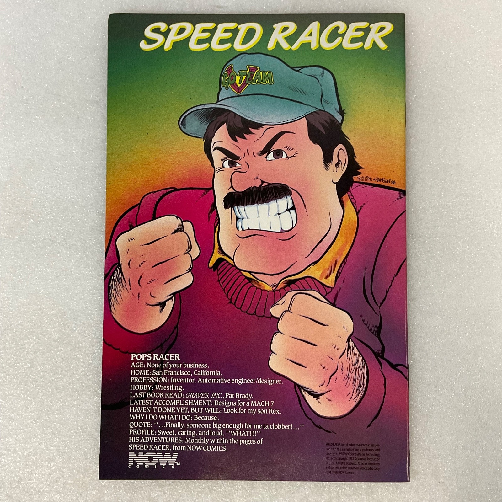 Rust #4 Now Comics May 1989 Vintage Comic Book Jeff Laubenstein Art - Image 2
