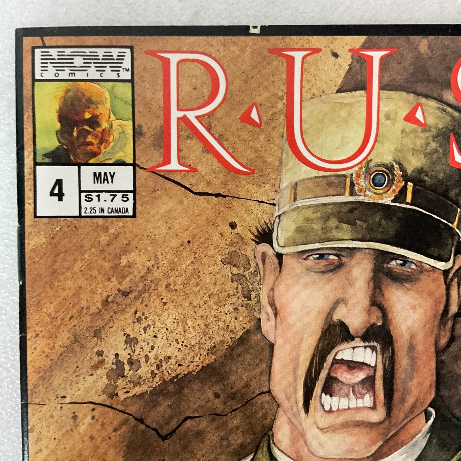 Rust #4 Now Comics May 1989 Vintage Comic Book Jeff Laubenstein Art - Image 5