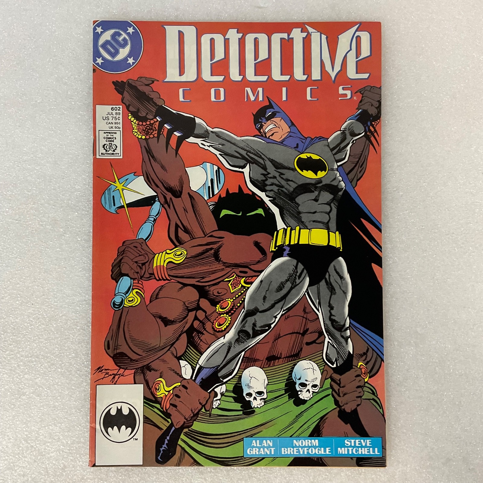 Detective Comics #602 1989 Batman DC Comic Book Alan Grant Breyfogle - Image 1