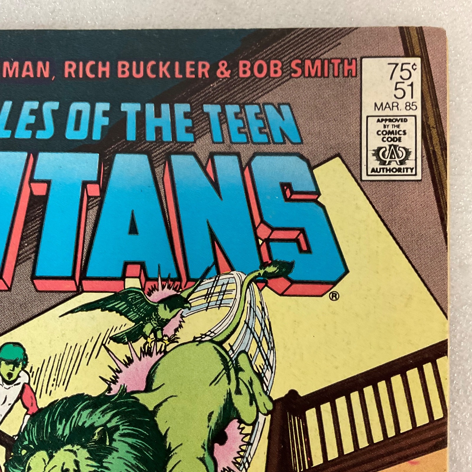 Tales of the Teen Titans #51 Mar 1985 DC Comic Book The Secret of Jericho - Image 6