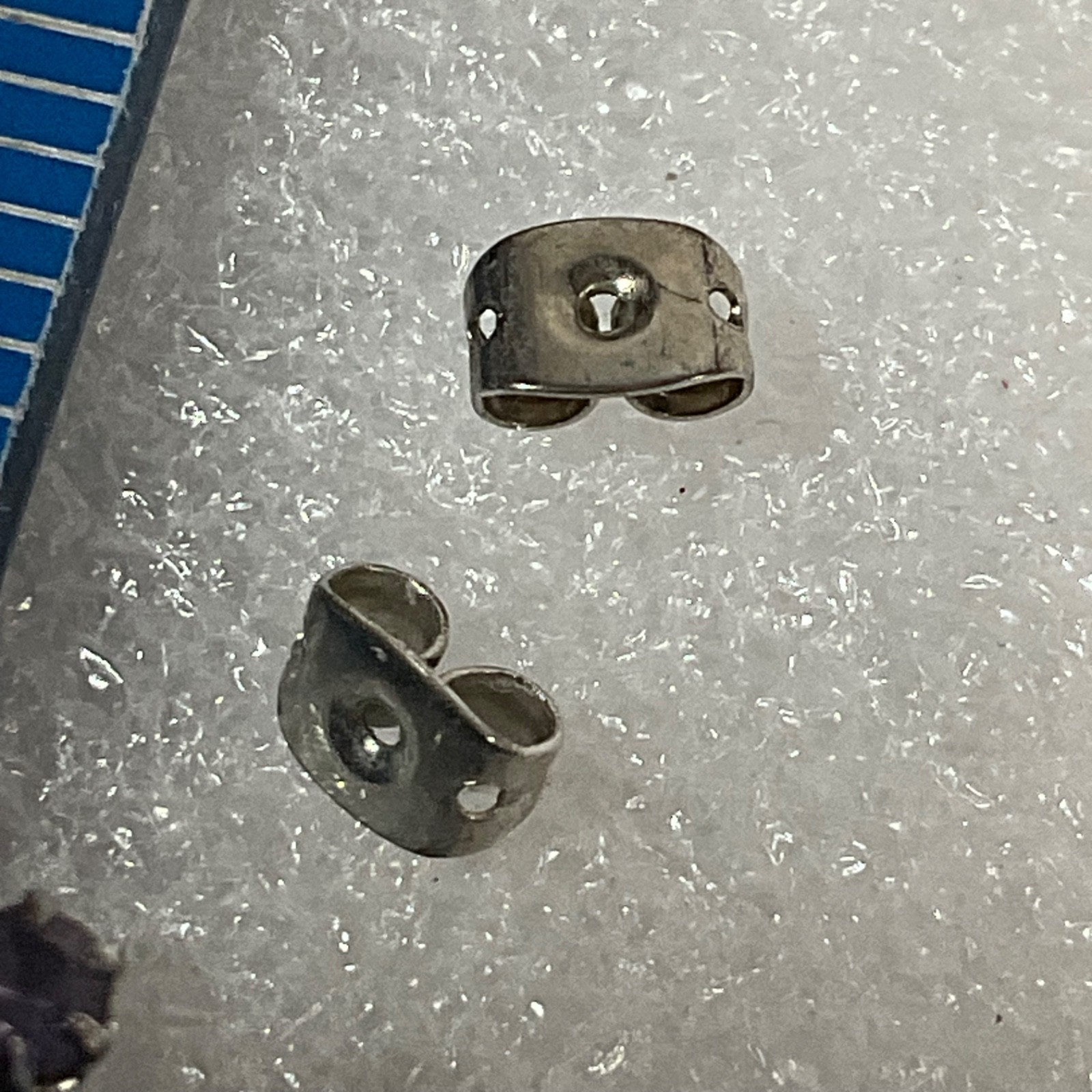 Sterling Silver Purple Stone Stud Earrings Small Round 4mm Violet CZ Birthstone - Image 5