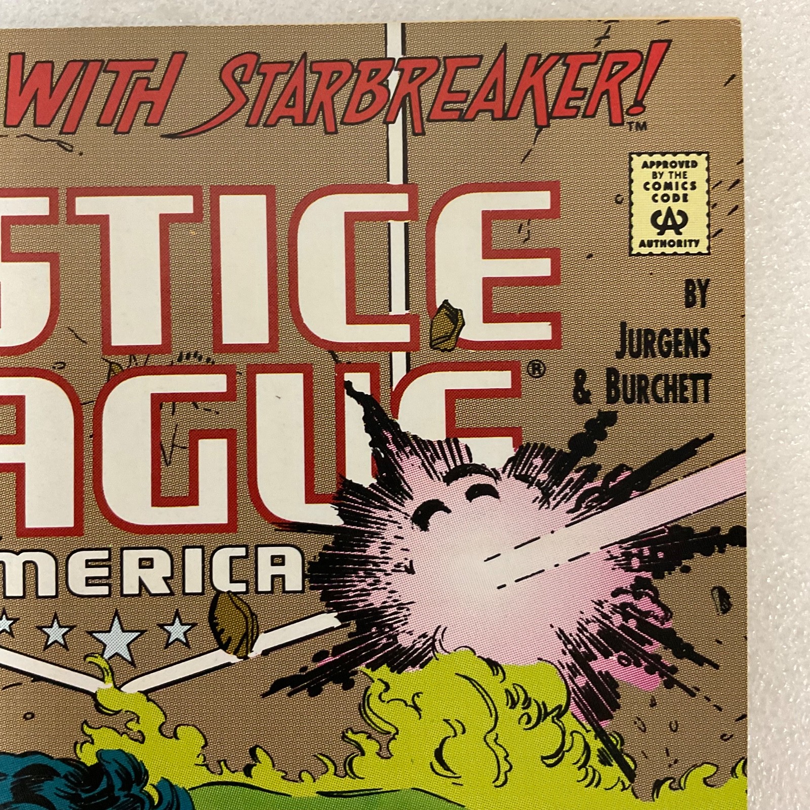 Justice League America #65 1992 DC Comic Starbreaker Battle Issue - Image 6