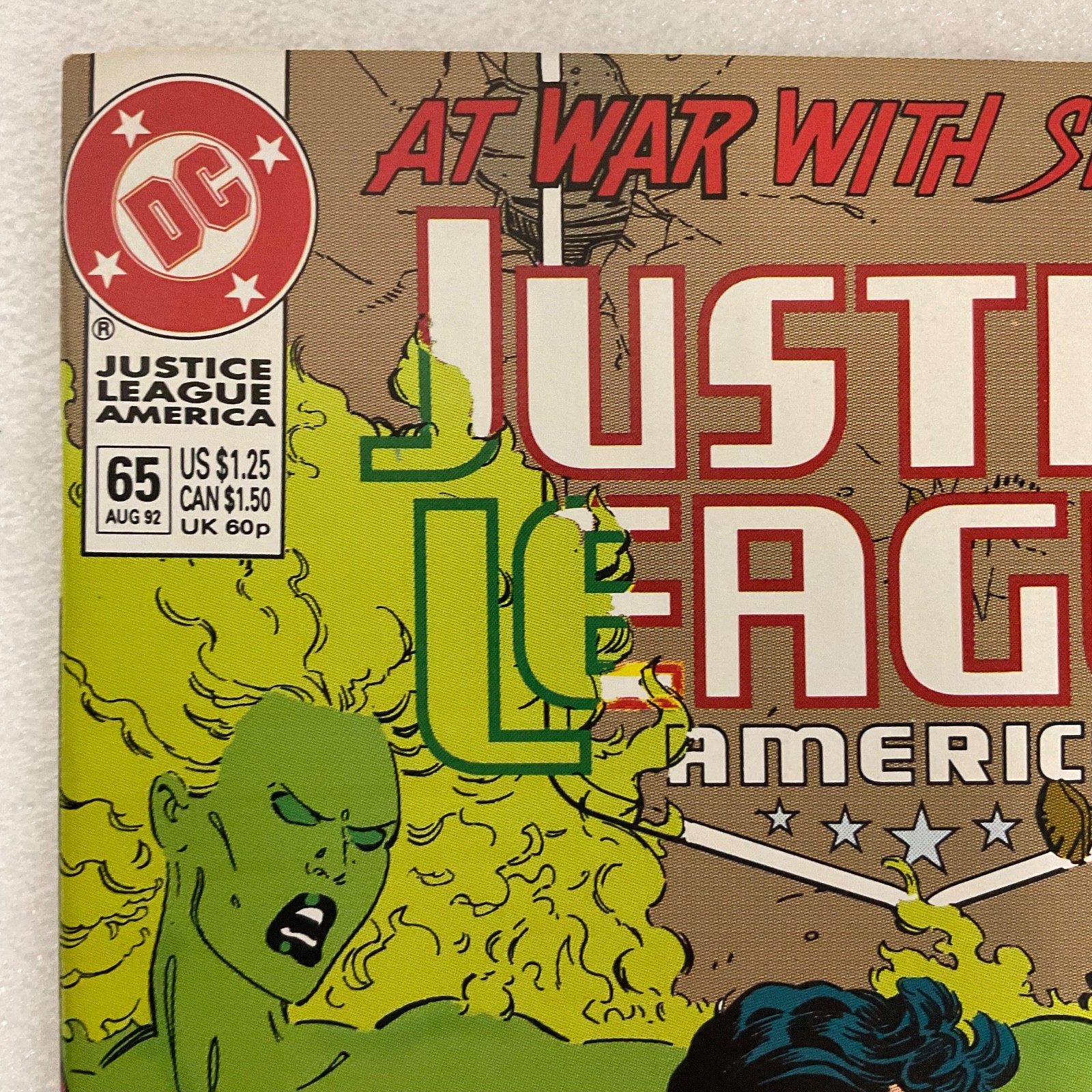 Justice League America #65 1992 DC Comic Starbreaker Battle Issue - Image 5