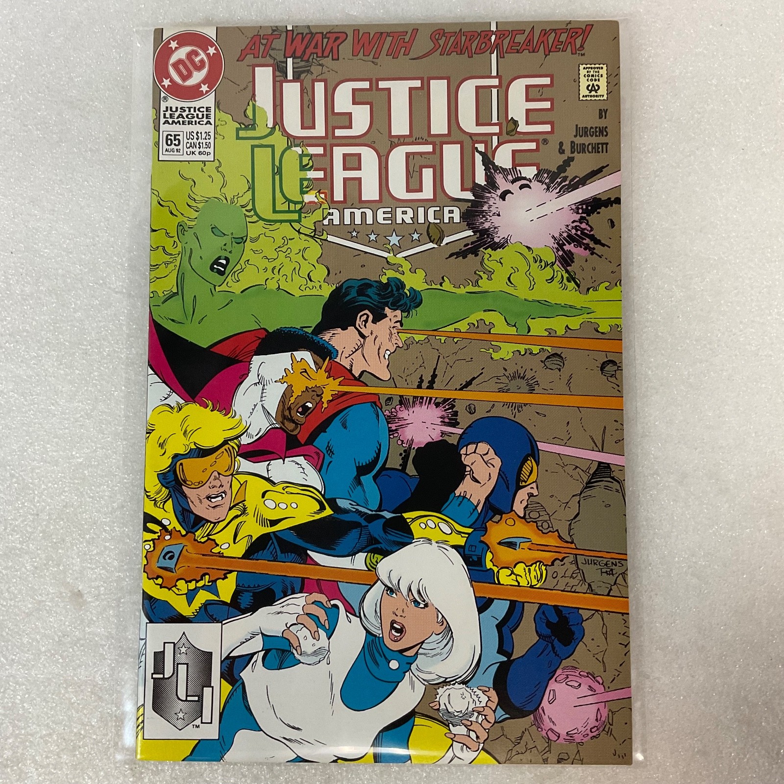 Justice League America #65 Aug 1992 DC Comic Starbreaker Storyline - Image 13
