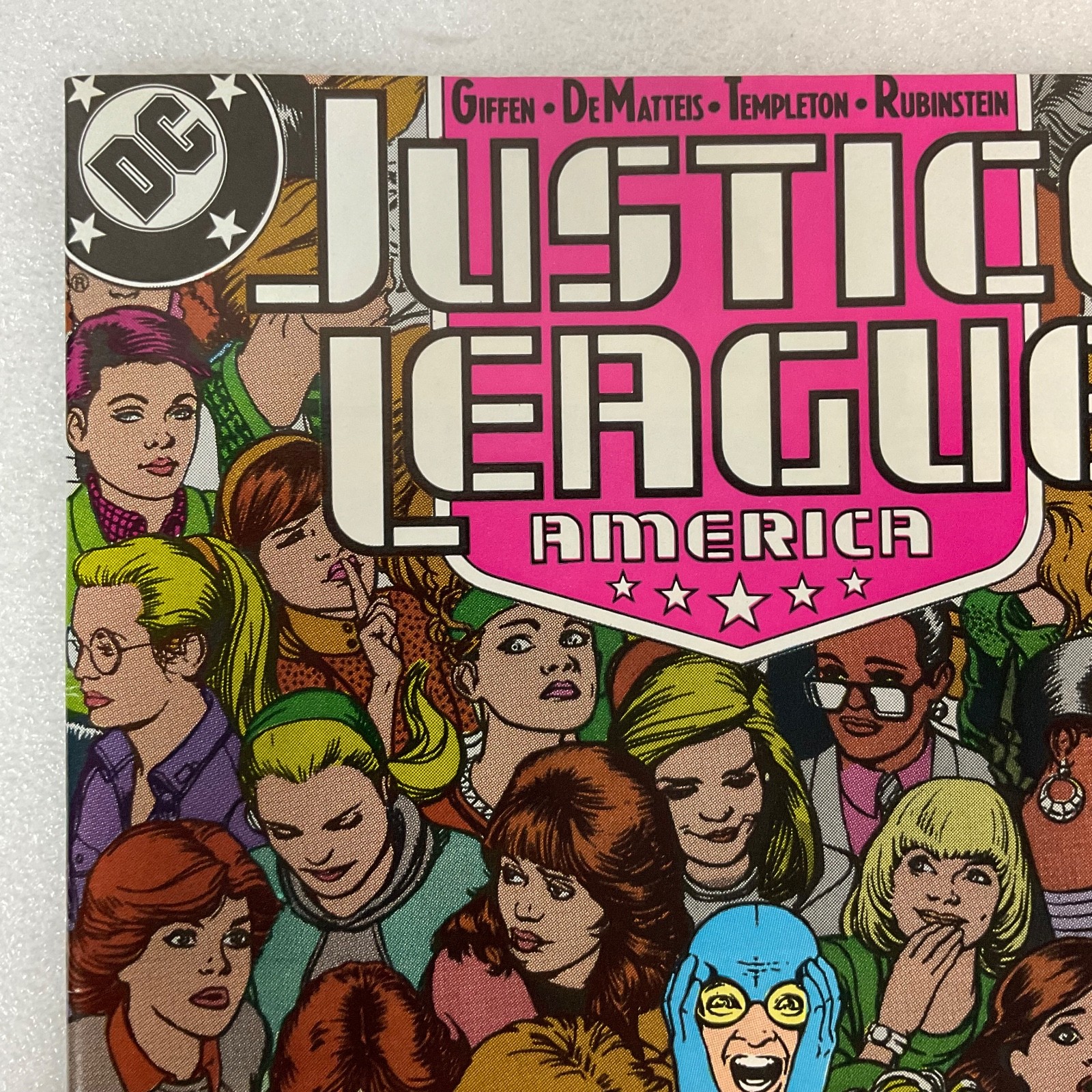 Justice League America #29 Aug 89 DC Comic Book Blue Beetle Cover - Image 5