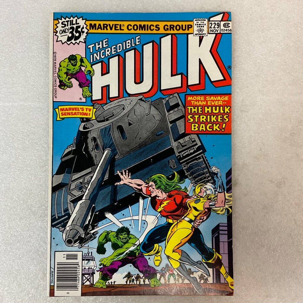 The Incredible Hulk #229 Nov 1978 Marvel Comic Book Moonstone Story - Image 1