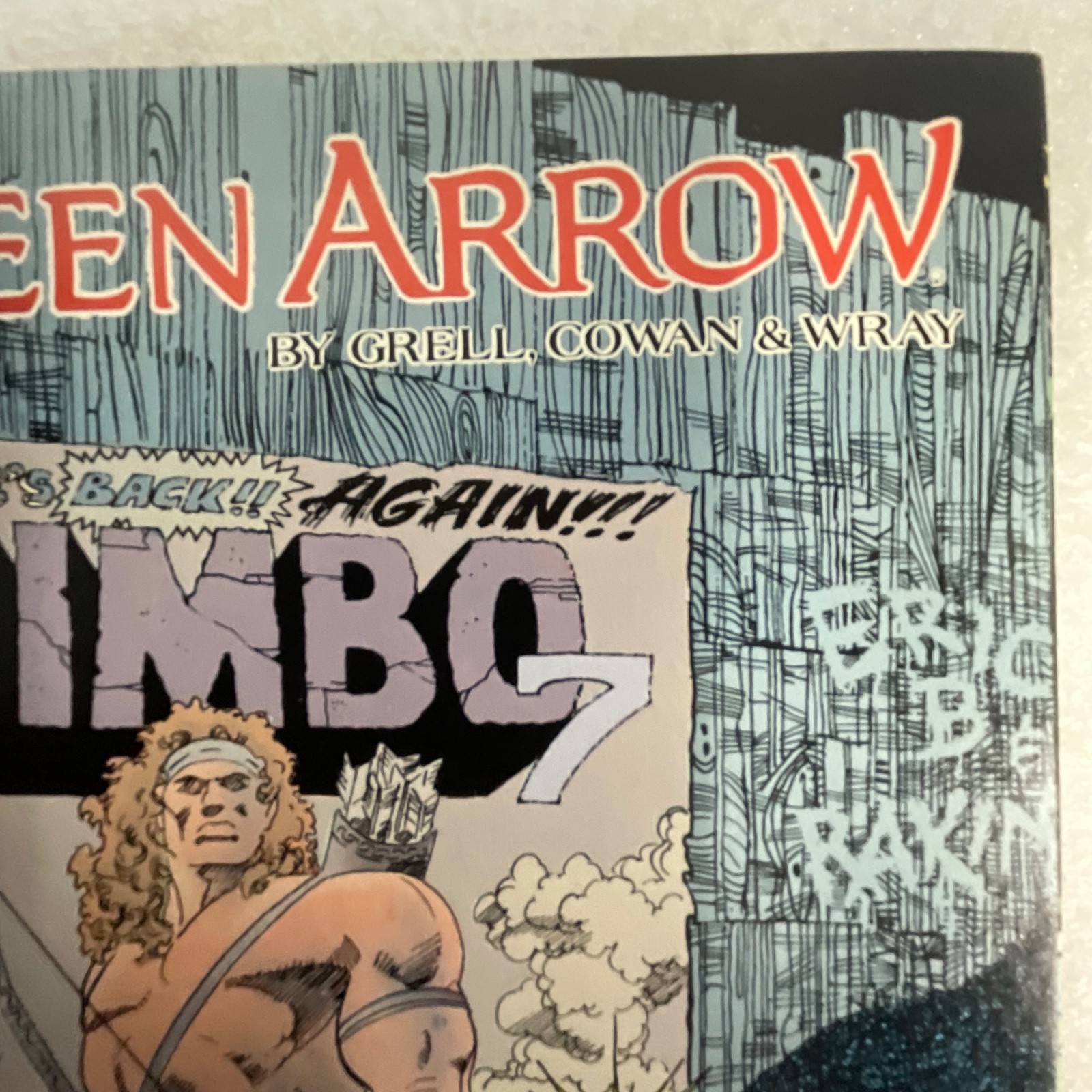 Green Arrow #41 Dec 1990 DC Comic Book Jimbo Cover Mature Readers - Image 6