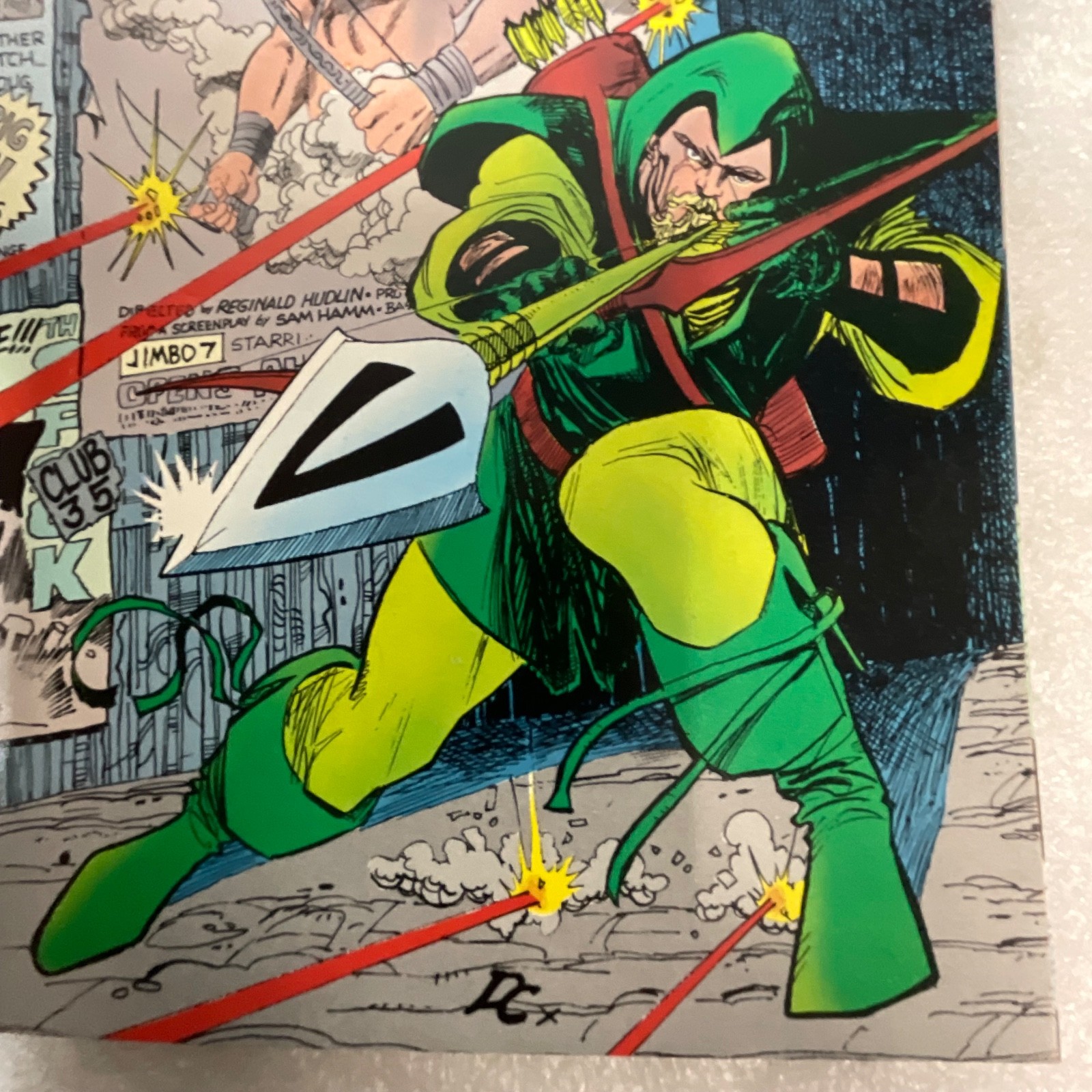 Green Arrow #41 Dec 1990 DC Comic Book Jimbo Cover Mature Readers - Image 7