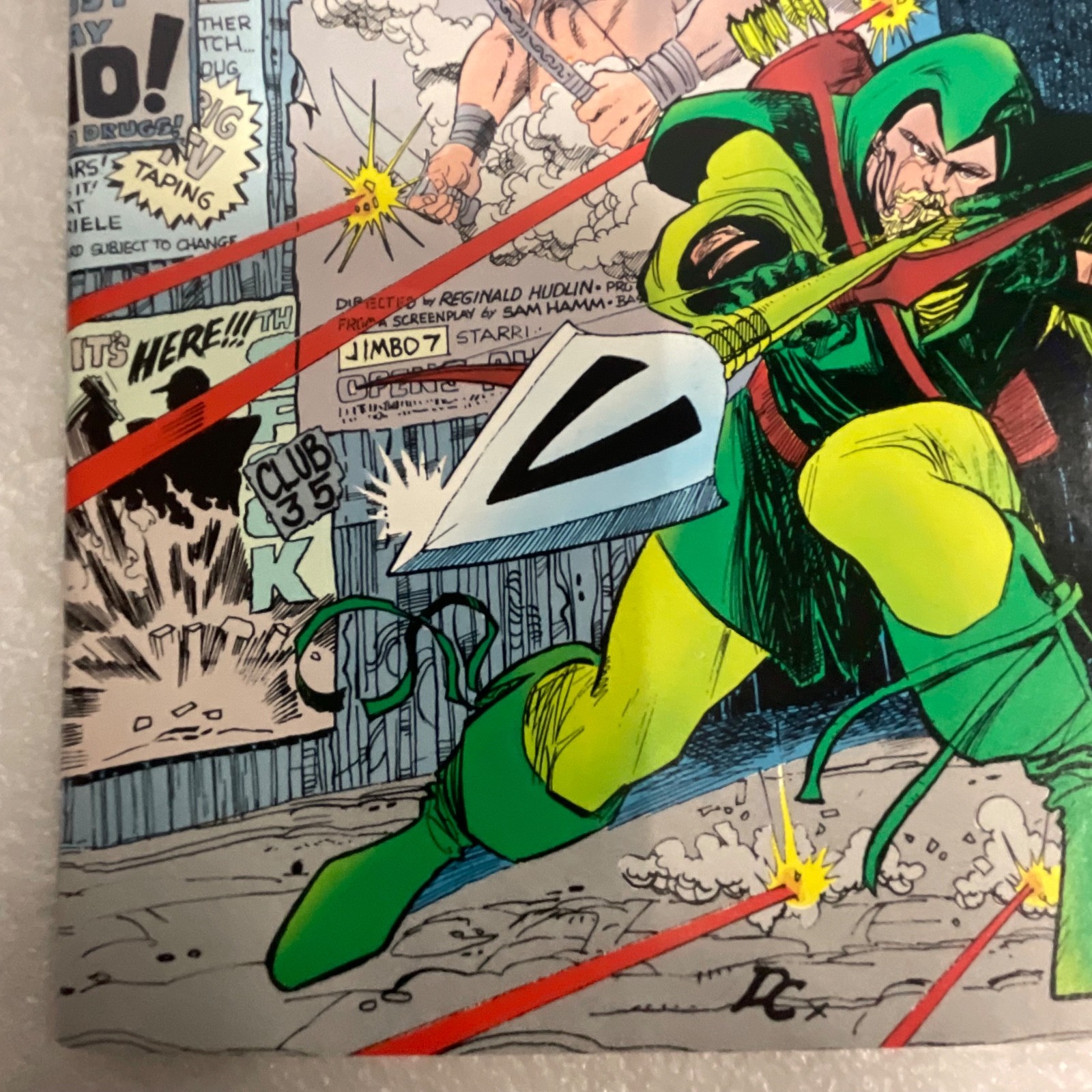Green Arrow #41 Dec 1990 DC Comic Book Jimbo Cover Mature Readers - Image 8