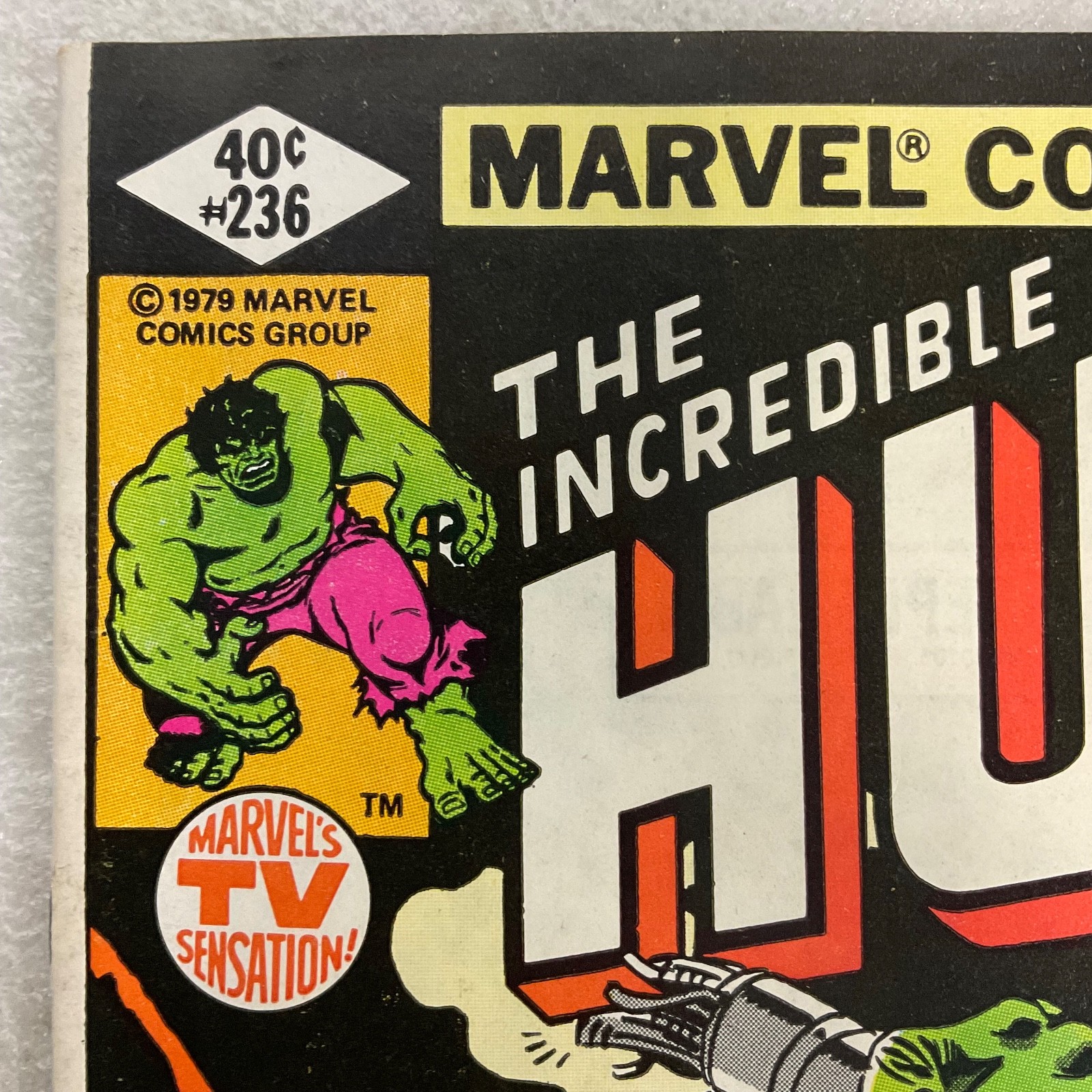 The Incredible Hulk #236 1979 Marvel Comic Man-Monster vs Machine Man - Image 6