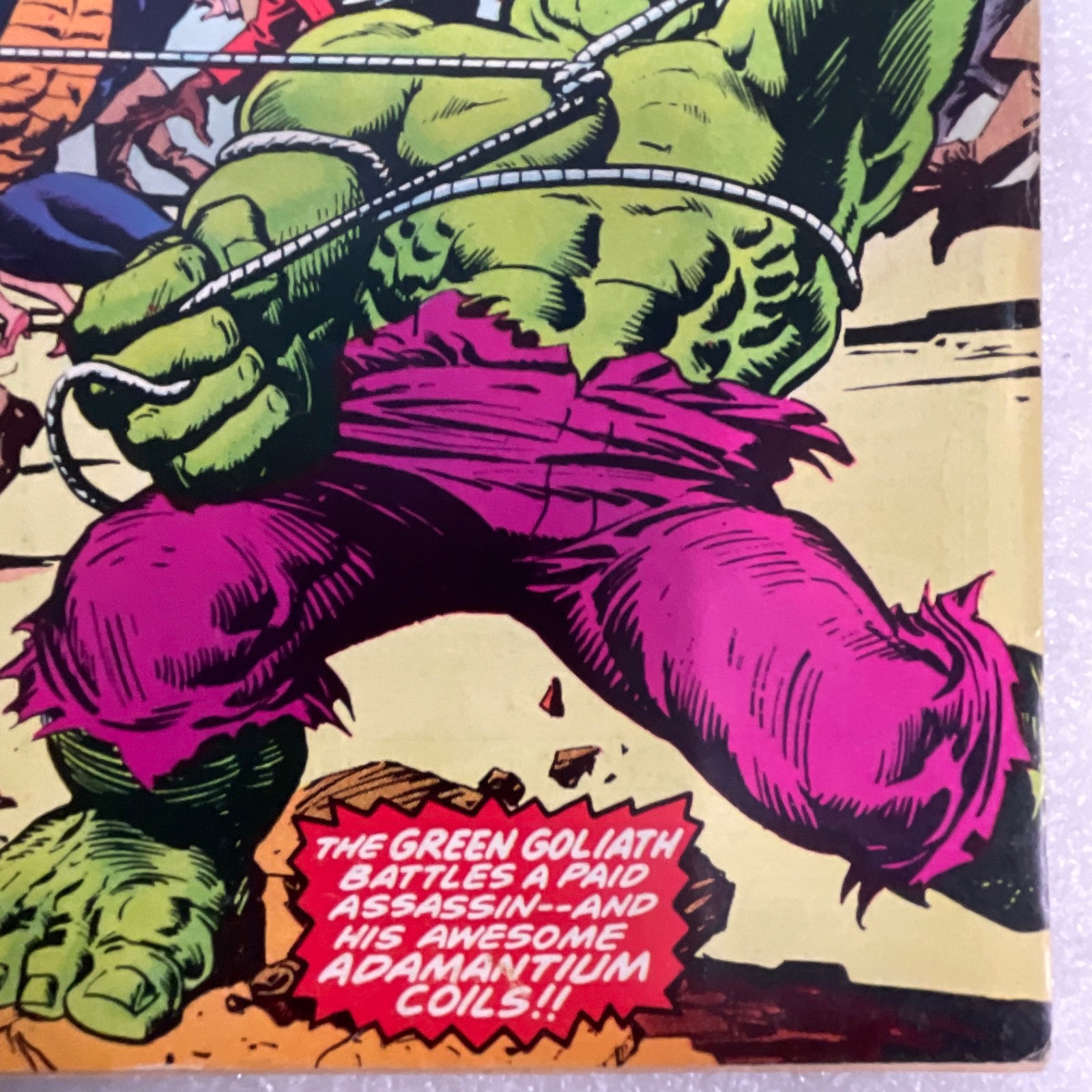 Vintage Incredible Hulk #212 1977 Marvel Comic Constrictor Story June Issue - Image 8