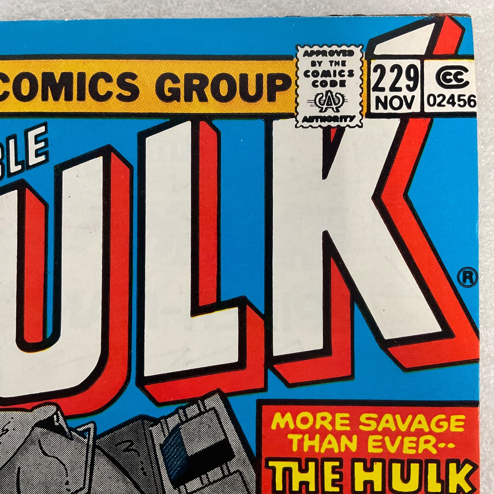 The Incredible Hulk #229 Nov 1978 Marvel Comic Book Moonstone Story - Image 7