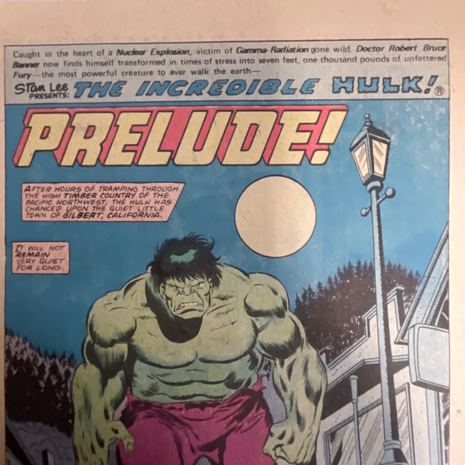 The Incredible Hulk #231 Jan 1978 Marvel Comic Panic in the Night - Image 4