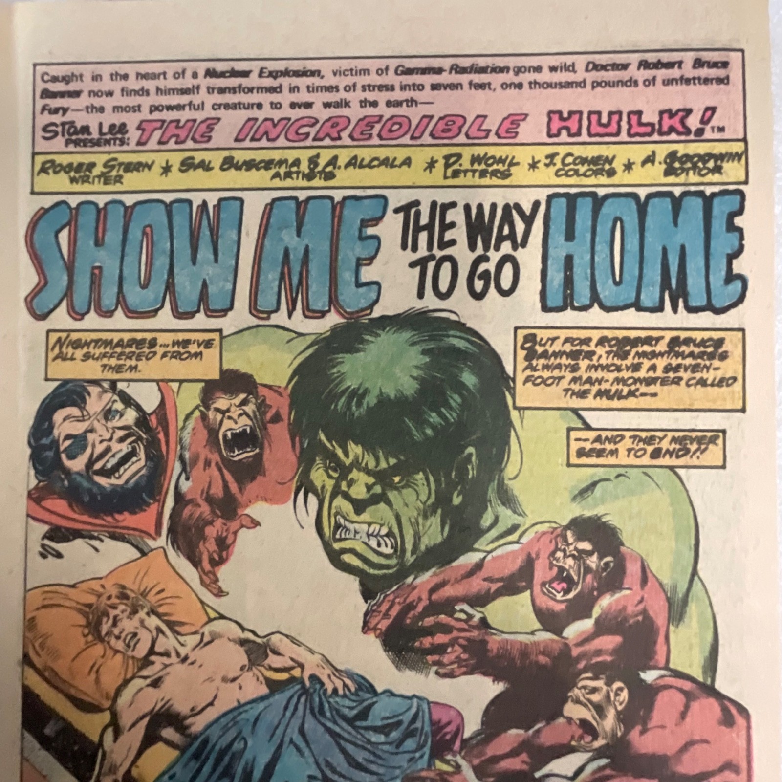 The Incredible Hulk #221 Mar 1978 Marvel Comic Book Stingray Cover - Image 4