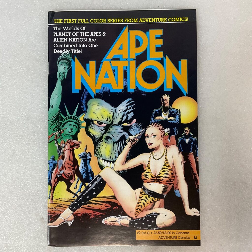 Ape Nation #2 1991 Adventure Comics Full Color Series - Image 1
