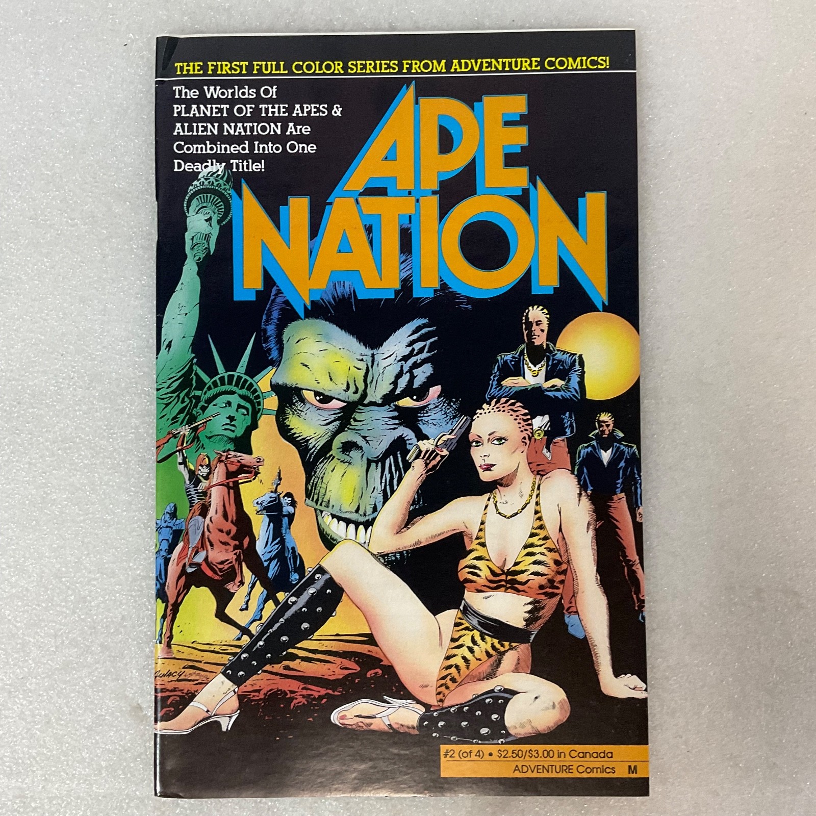 Ape Nation #2 1991 Adventure Comics Full Color Series - Image 1